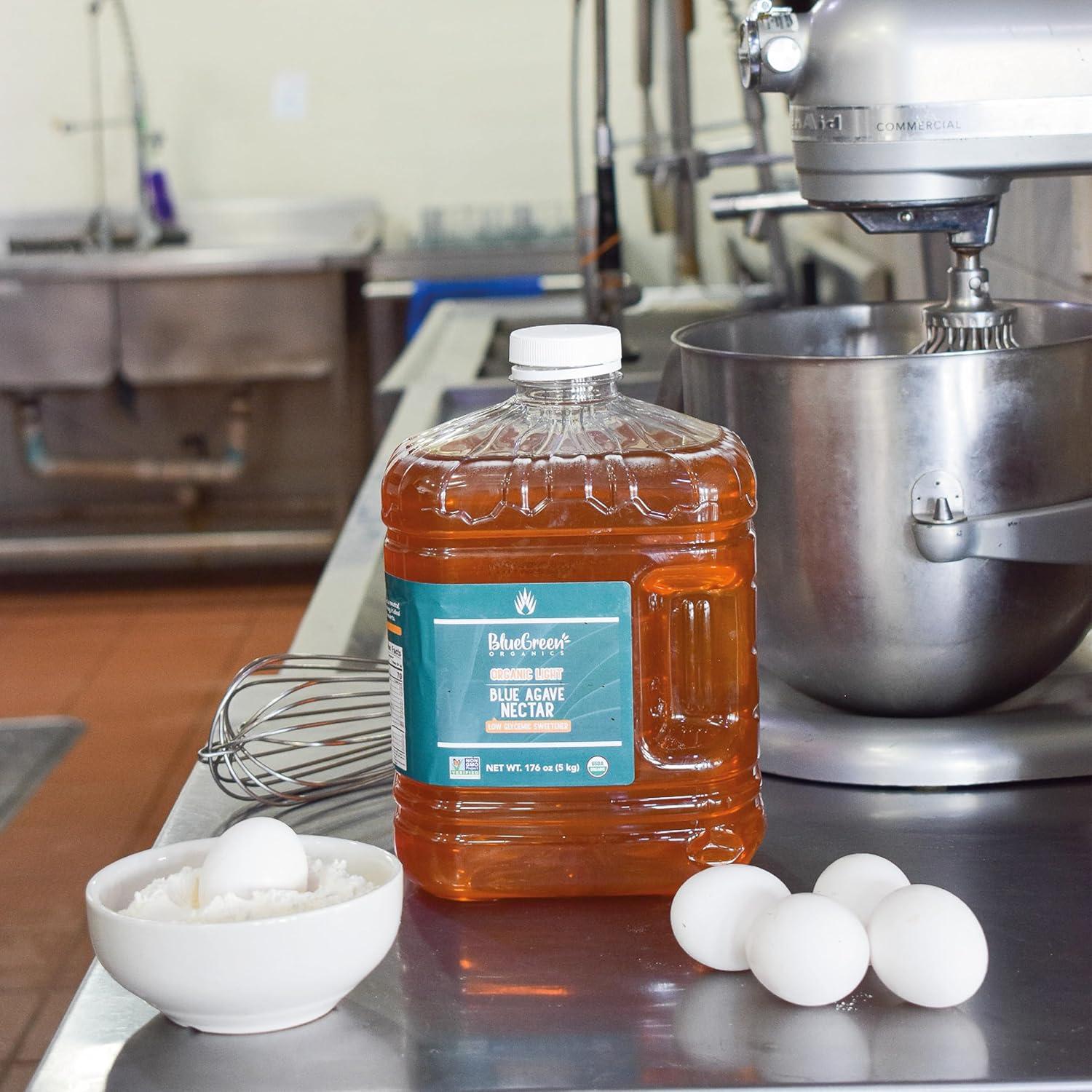 Jarabe de Agave Orgánico Blue Green 176 Oz Sin Gluten