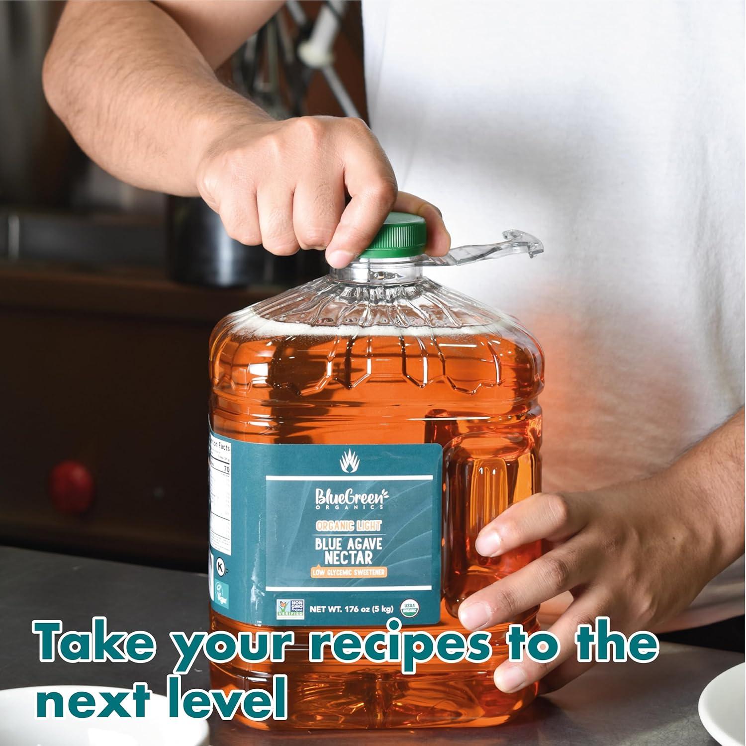 Jarabe de Agave Orgánico Blue Green 176 Oz Sin Gluten