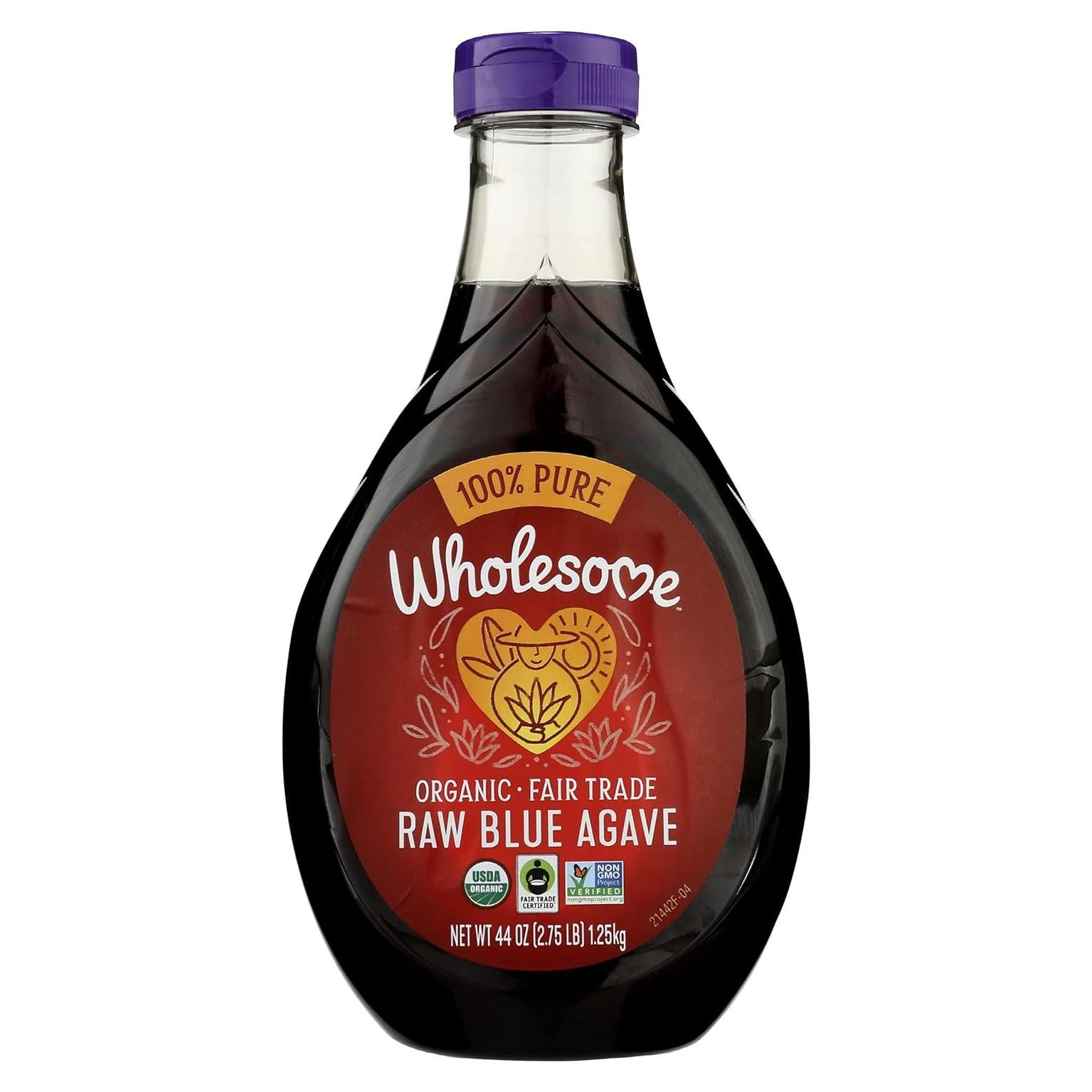 Néctar de Agave Azul Crudo Orgánico Wholesome 1244g