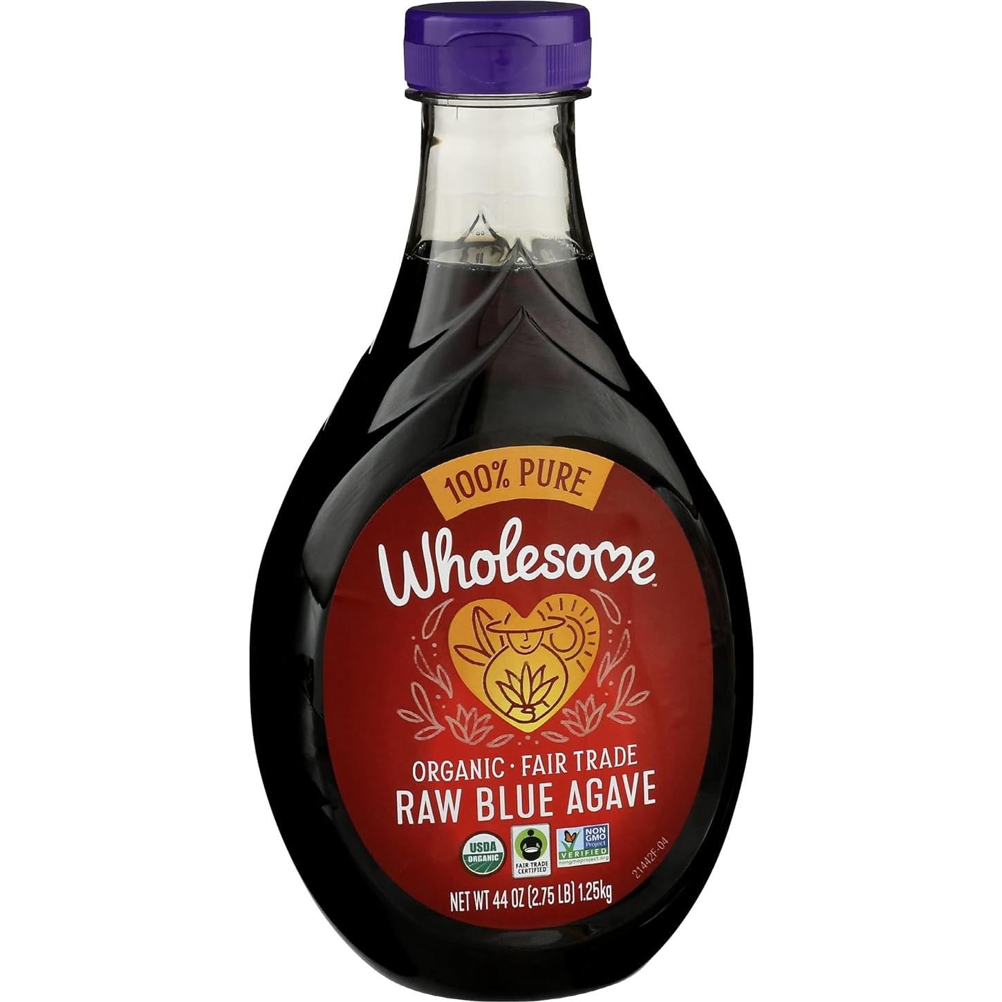 Néctar de Agave Azul Crudo Orgánico Wholesome 1244g