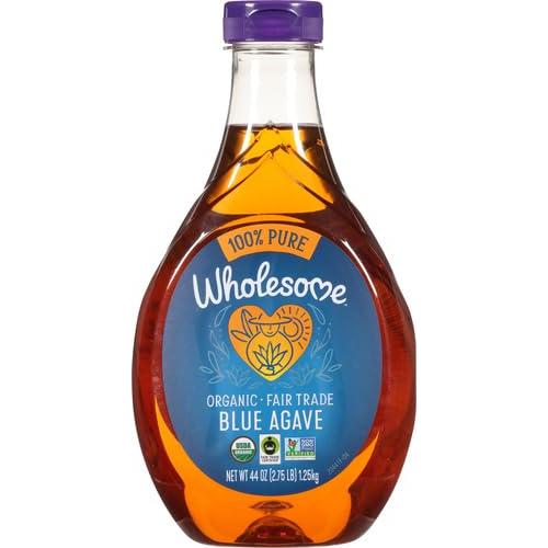 Jarabe de Agave Azul Orgánico Wholesome 1240g - Bajo IG