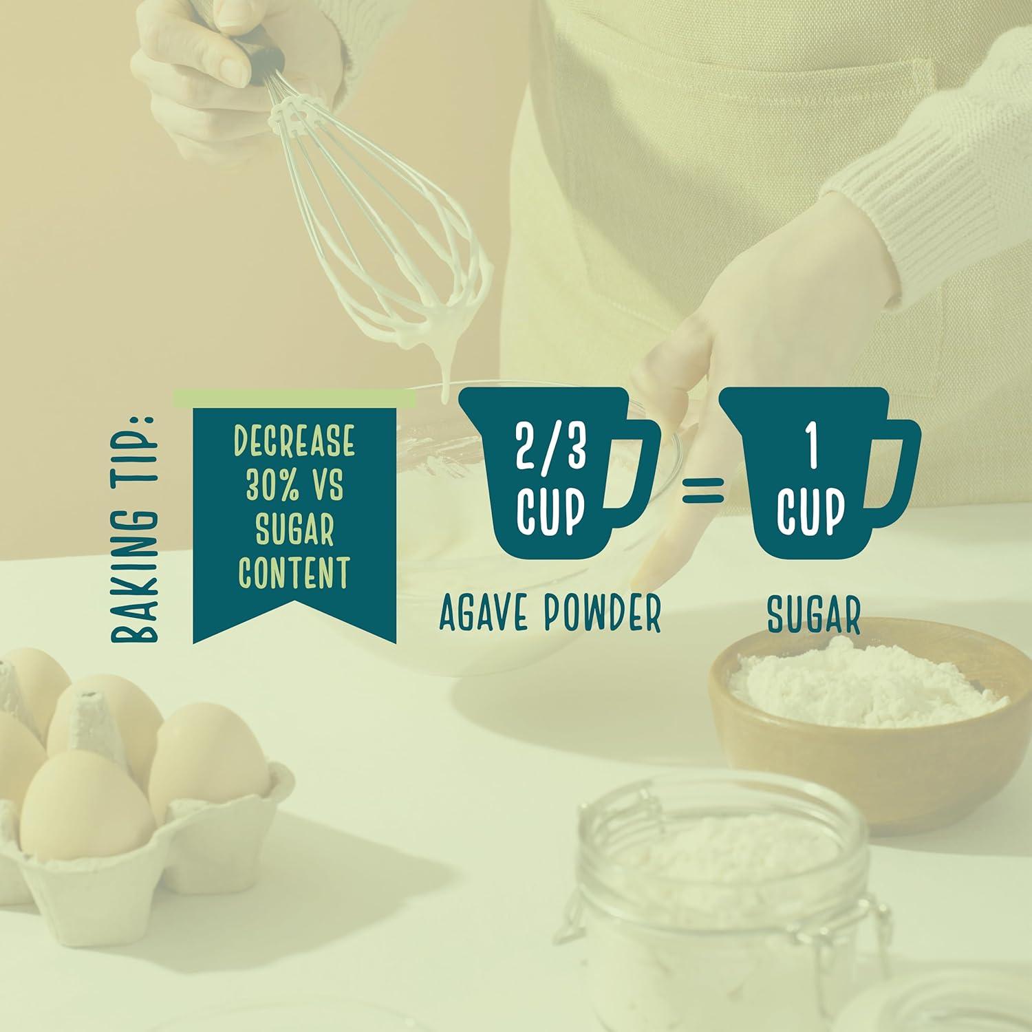 Polvo de Agave Orgánico AZUL VERDE 0.35 Kg Keto Vegano