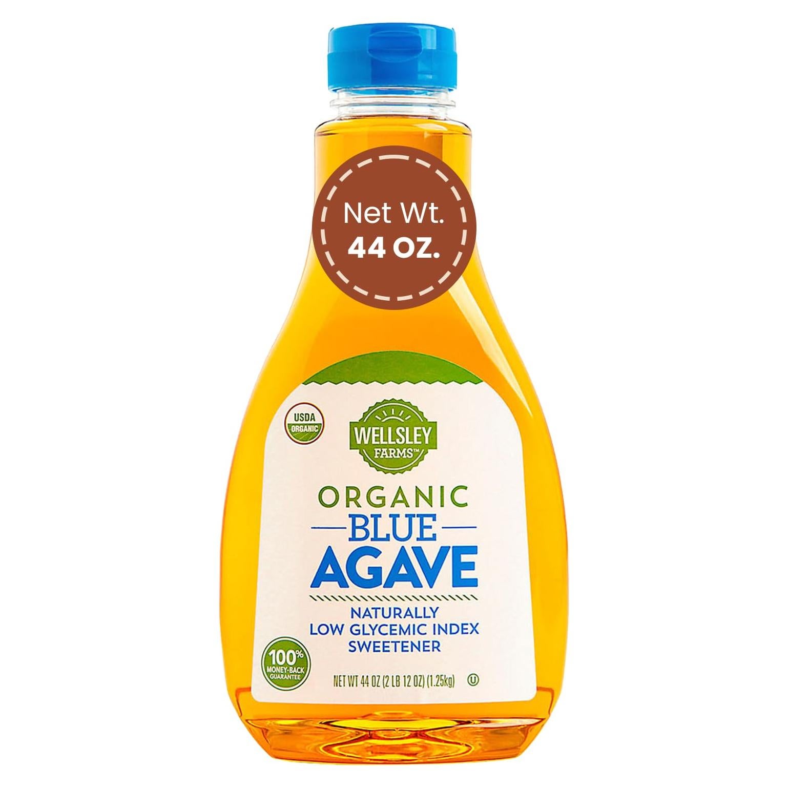 Jarabe de Agave Azul Orgánico Wellsley Farms 1240 g - Bajo Índice Glucémico