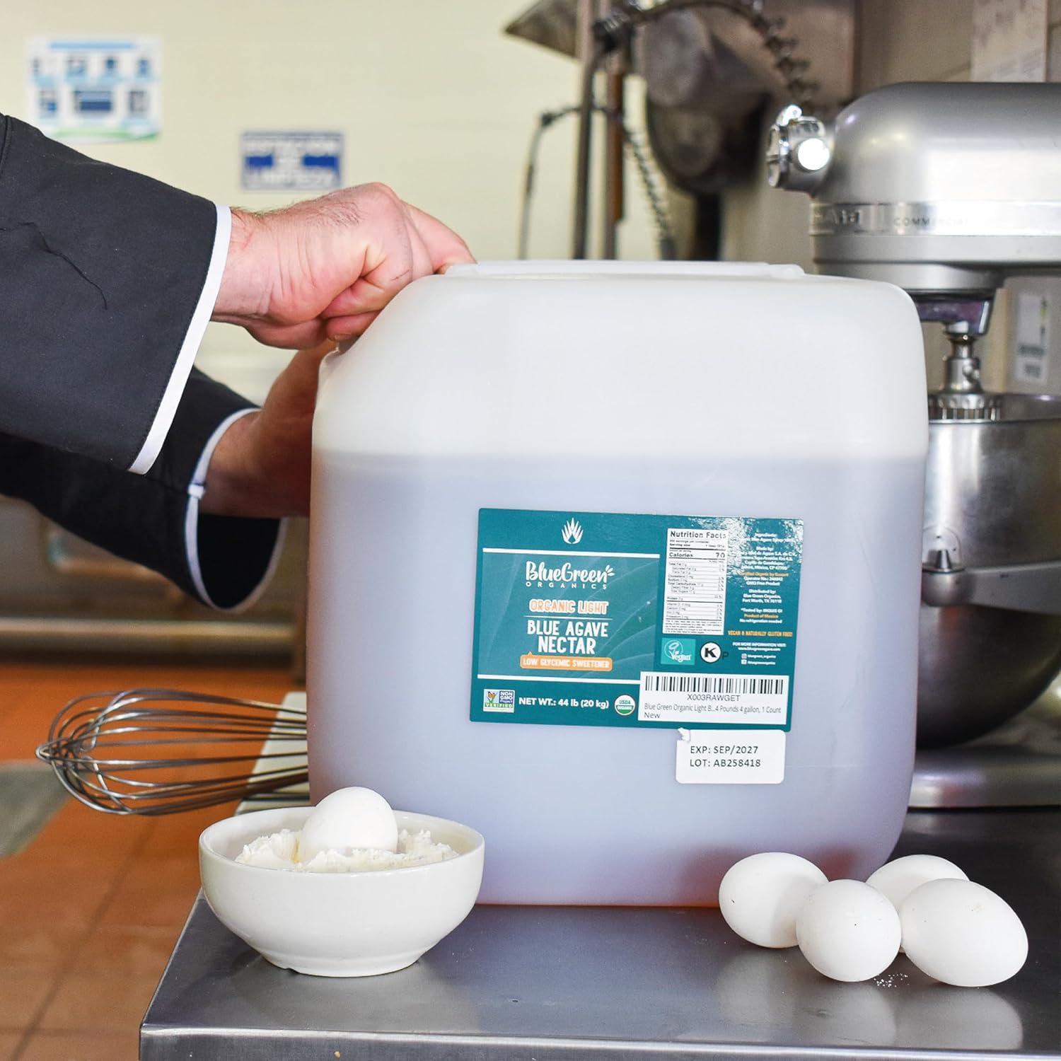 Jarabe de Agave Orgánico Azul Verde 19.96 kg Sin Gluten