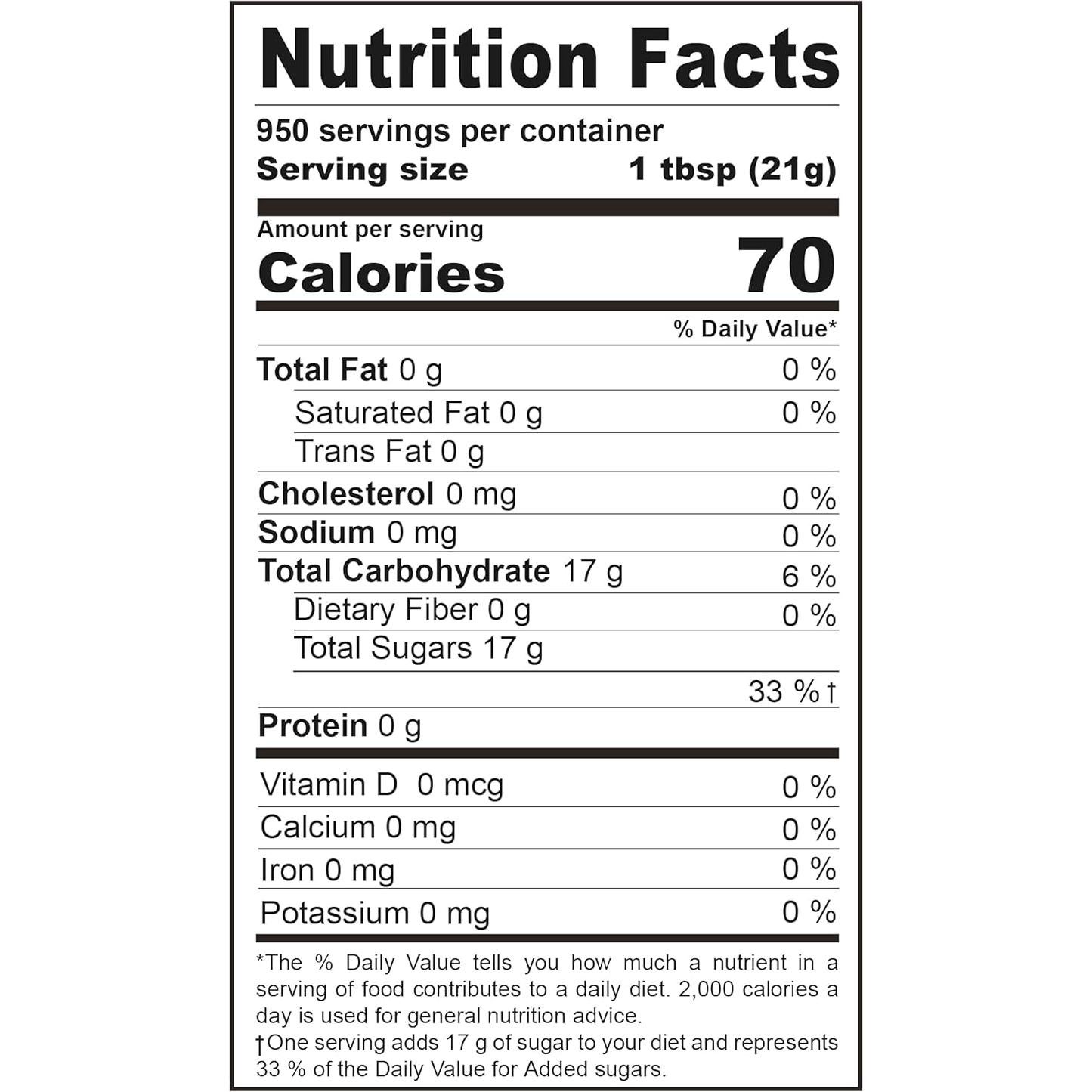 Jarabe de Agave Orgánico Azul Verde 19.96 kg Sin Gluten