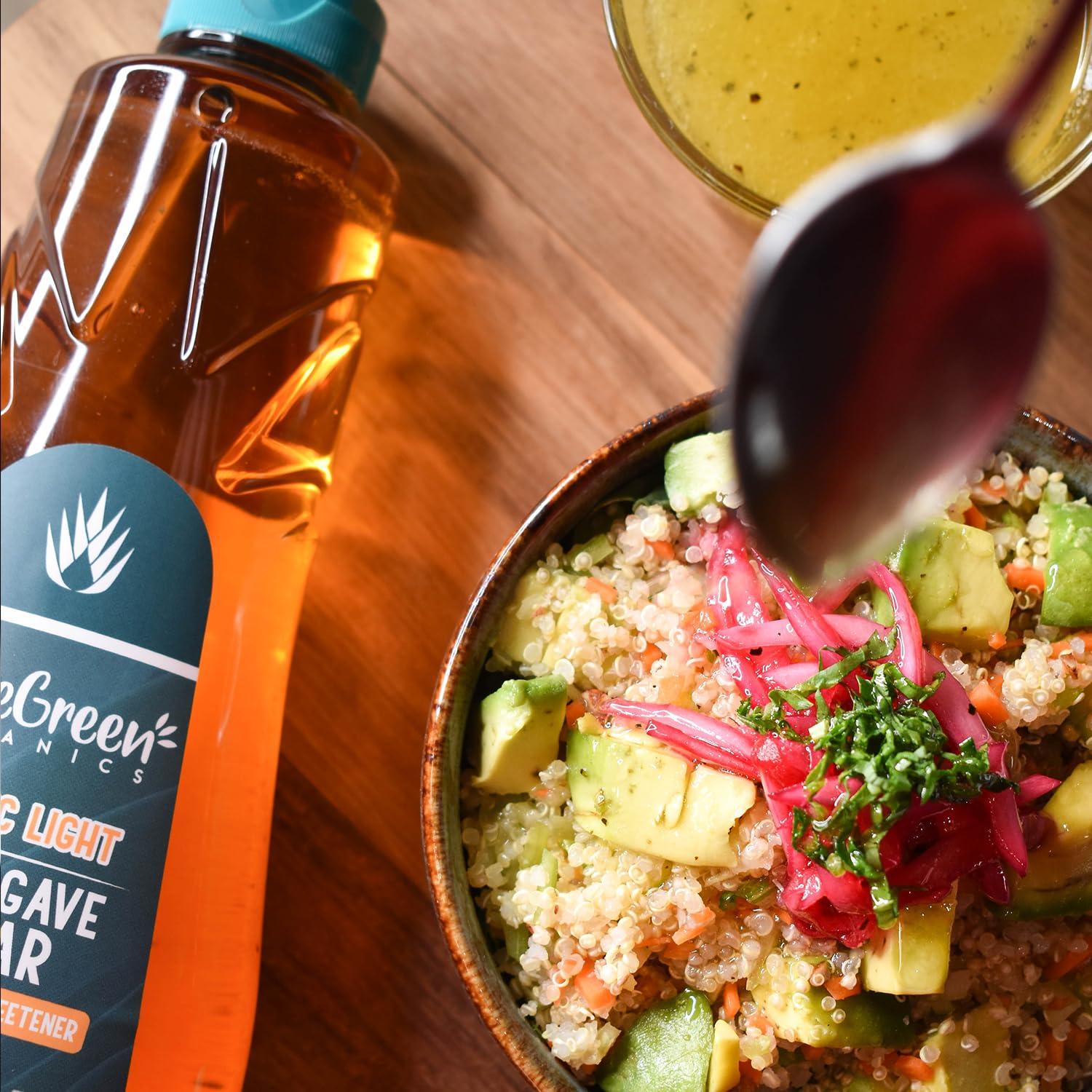 Jarabe de Agave Orgánico Blue Green 946 ml Sin Gluten Vegano