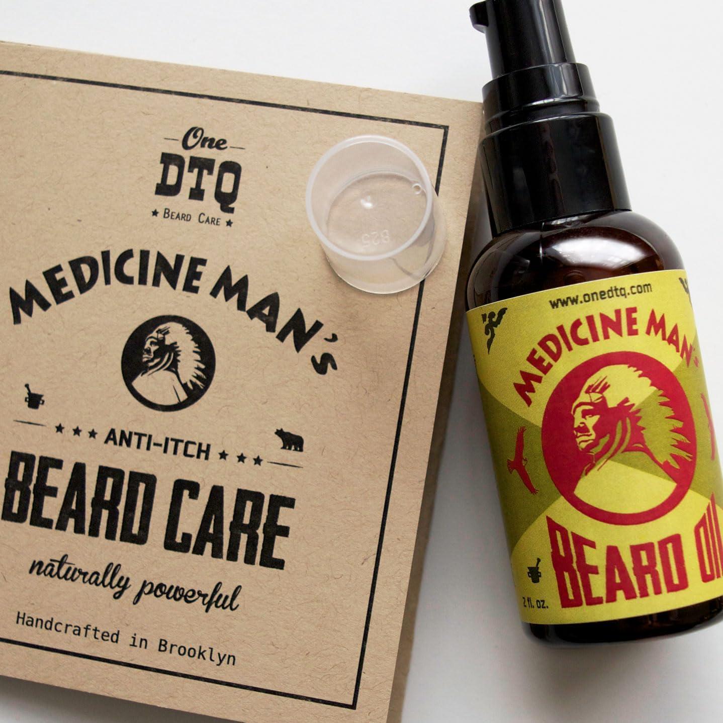 Aceite Antipicazón para Barba Medicine Man 59 ml - 100% Natural