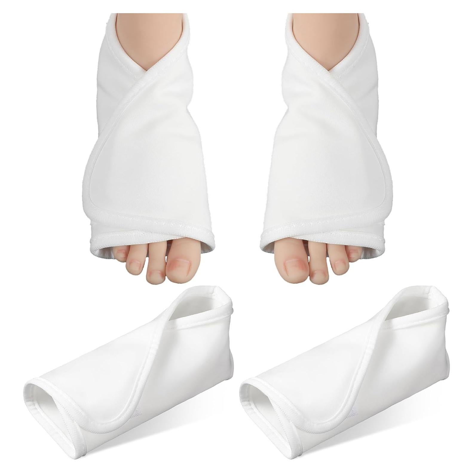 Envoltura de Aceite de Ricino Lusofie para Tobillos 2 Pcs