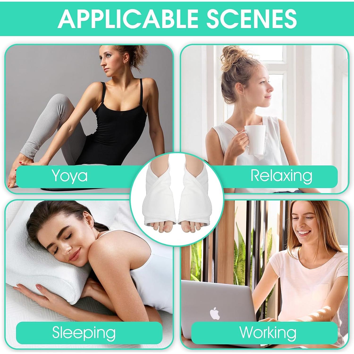 Envoltura de Aceite de Ricino Lusofie para Tobillos 2 Pcs