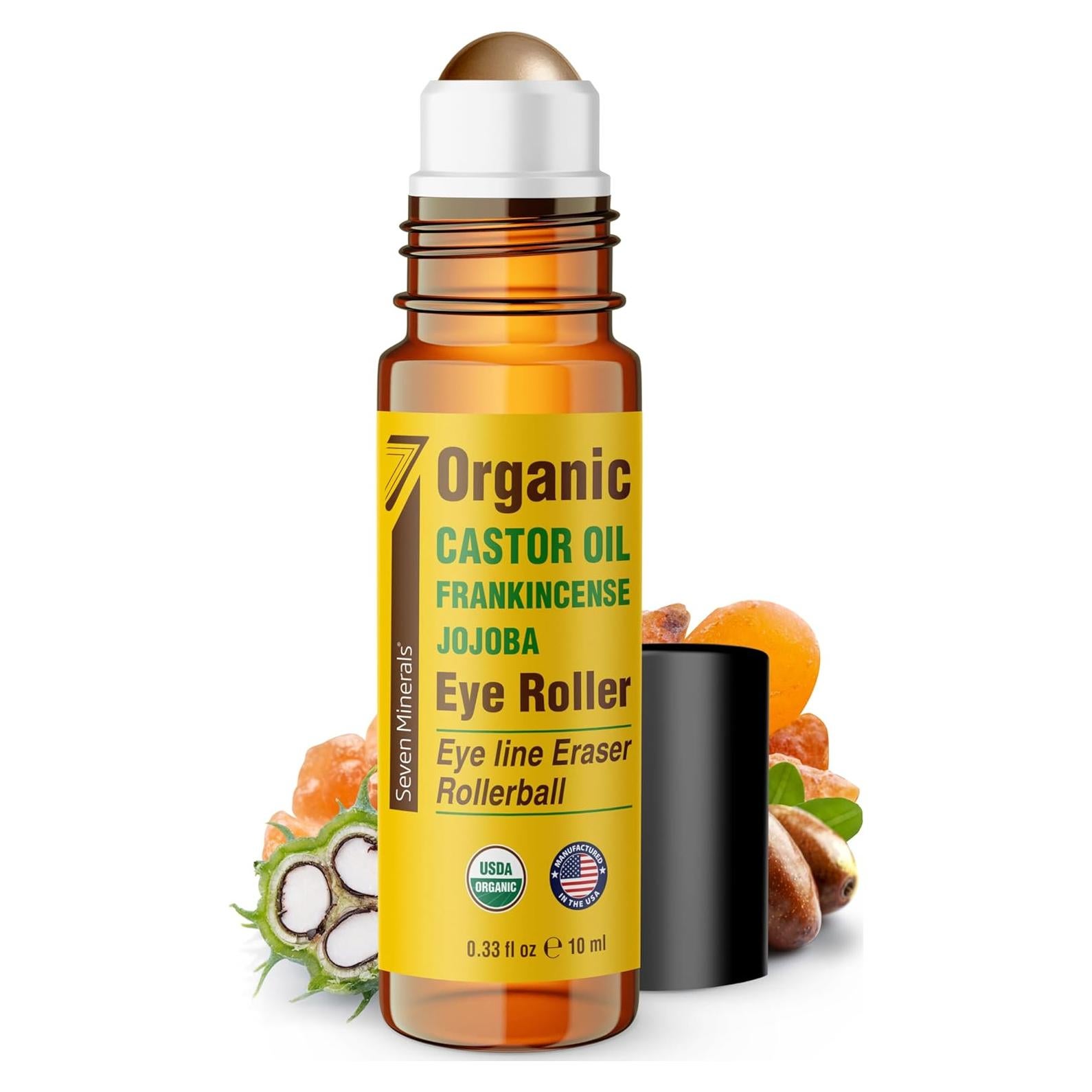 Aceite de Ricino Seven Minerals Roll On 10 ml - Ojeras y Arrugas