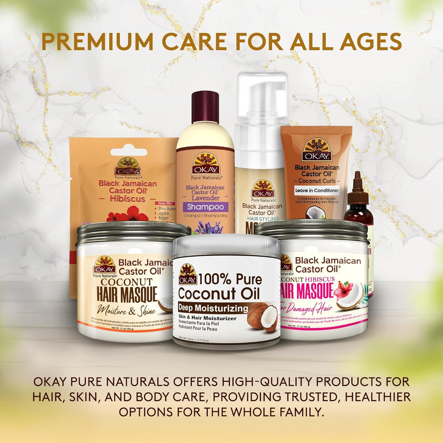 Aceite de Ricino Jamaicano Negro Okay 118 ml para Cabello