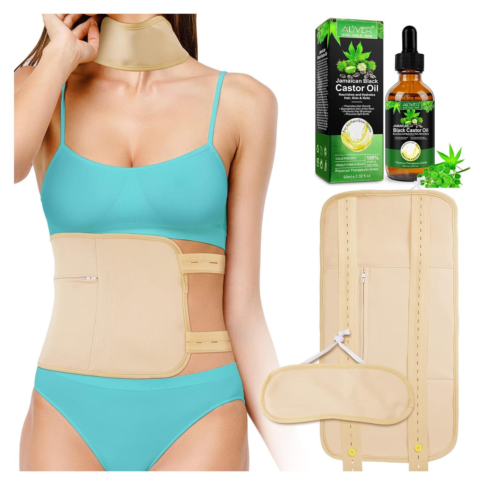 Funda Reutilizable para Paquete de Aceite de Ricino Sefudun