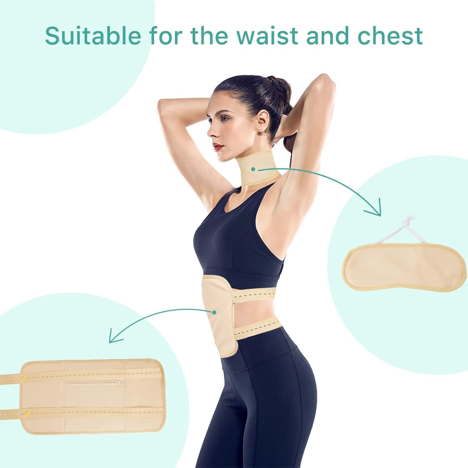 Funda Reutilizable para Paquete de Aceite de Ricino Sefudun