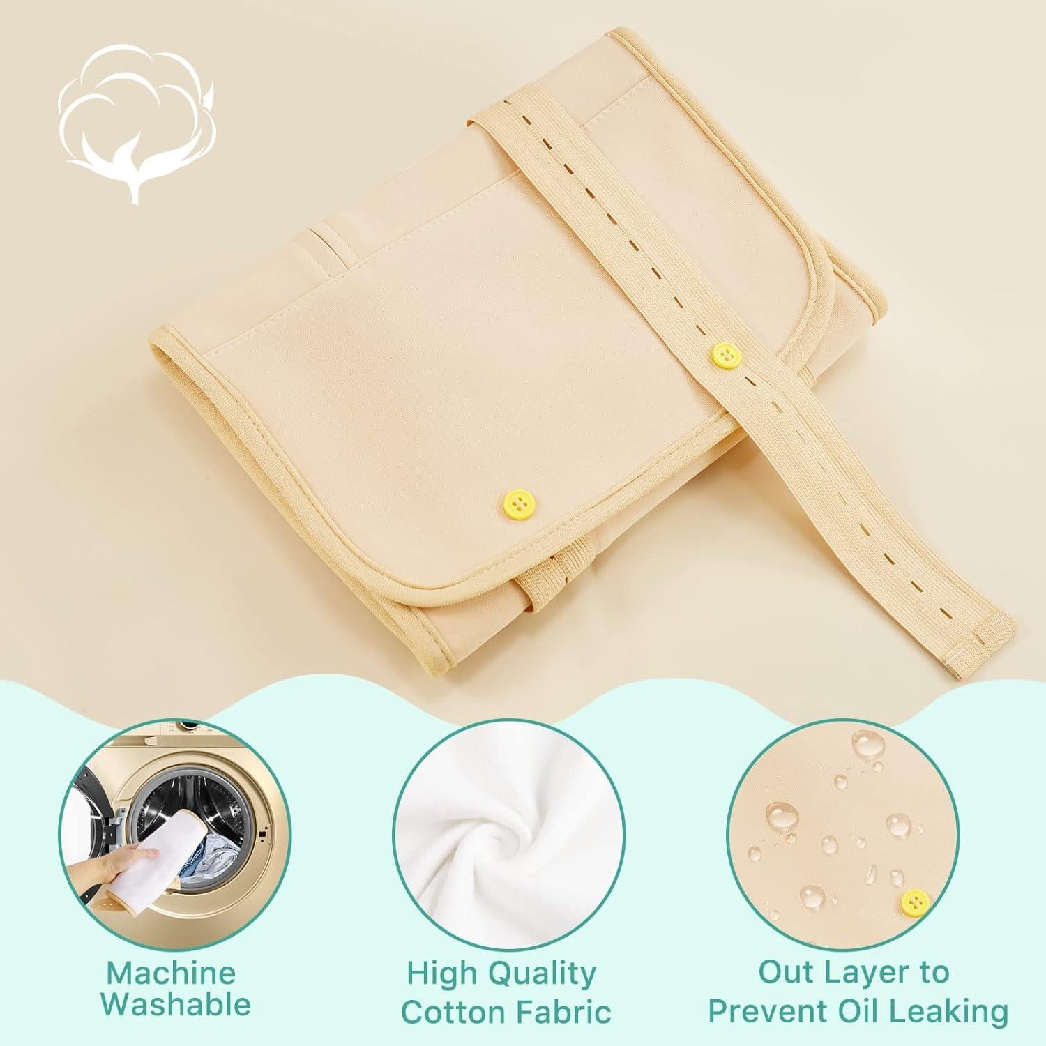 Funda Reutilizable para Paquete de Aceite de Ricino Sefudun