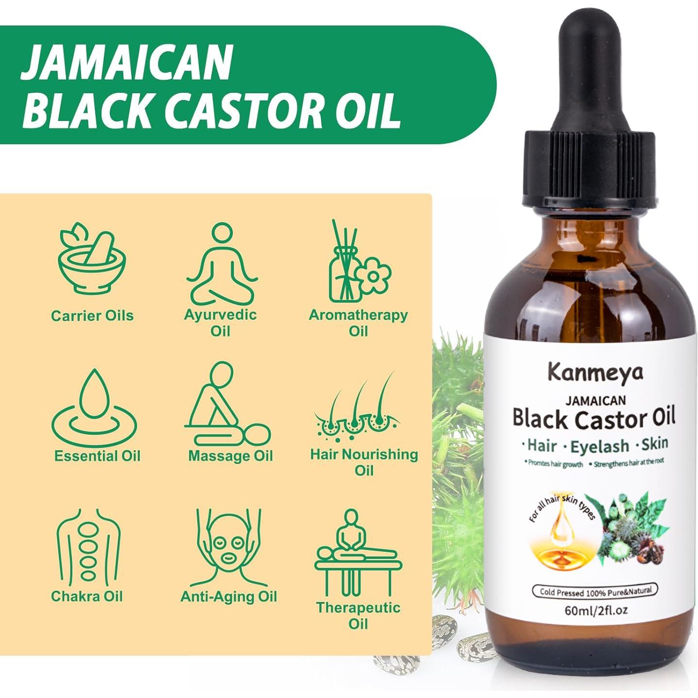 Aceite de Ricino Negro Jamaicano KIU-OIL 132g - Crecimiento Cabello y Piel