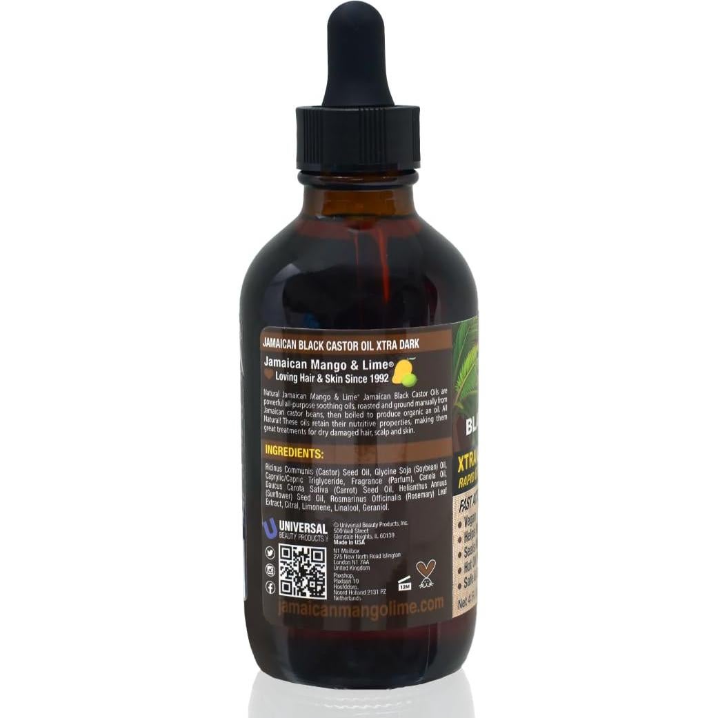 Aceite de Ricino Negro Jamaicano 118 ml - Hidrata y Nutre