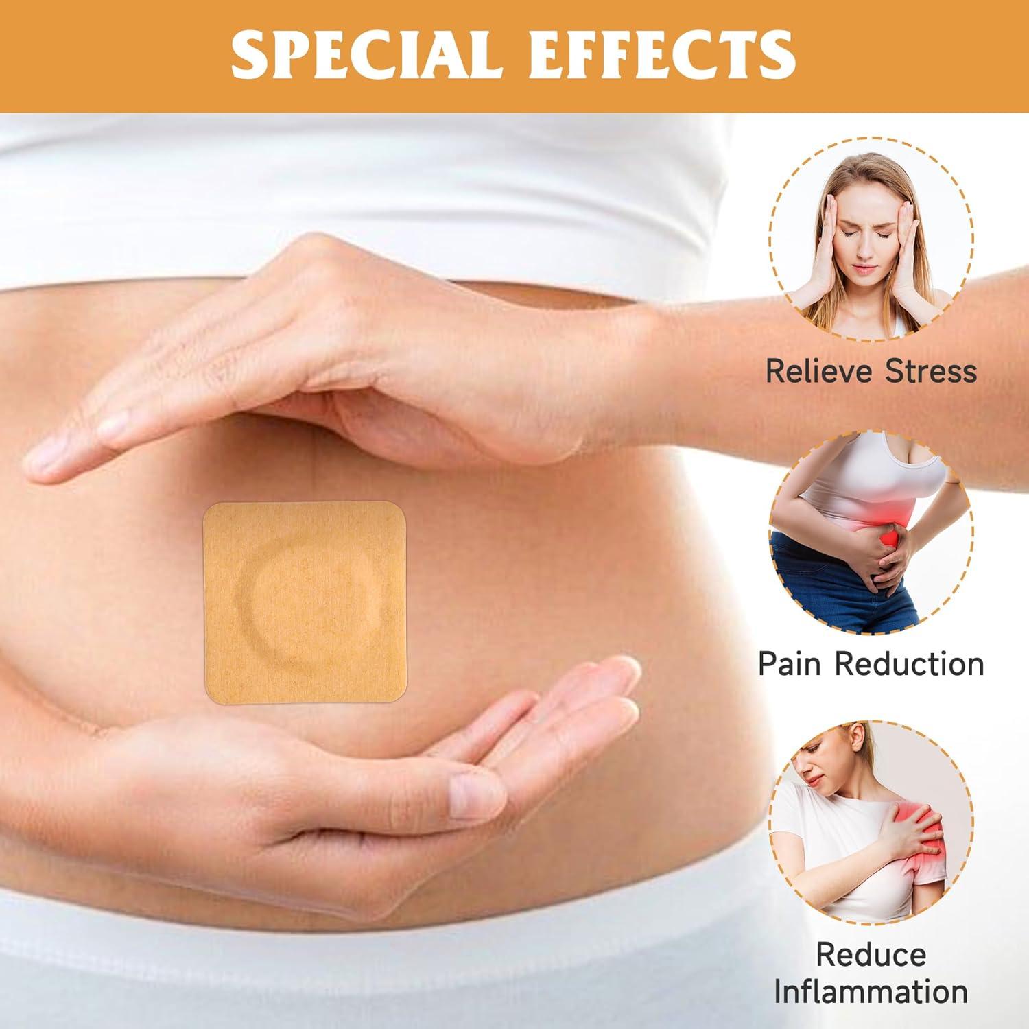 30 Parches de Aceite de Ricino Orgánico Pilviset - Autoadhesivos