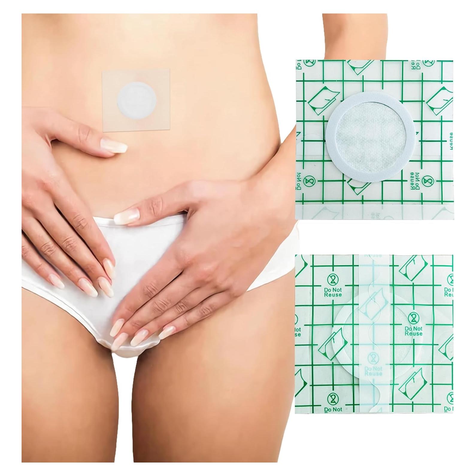 54 Parches de Aceite de Ricino Orgánico MAIBAO - Sin Lavado, Impermeables