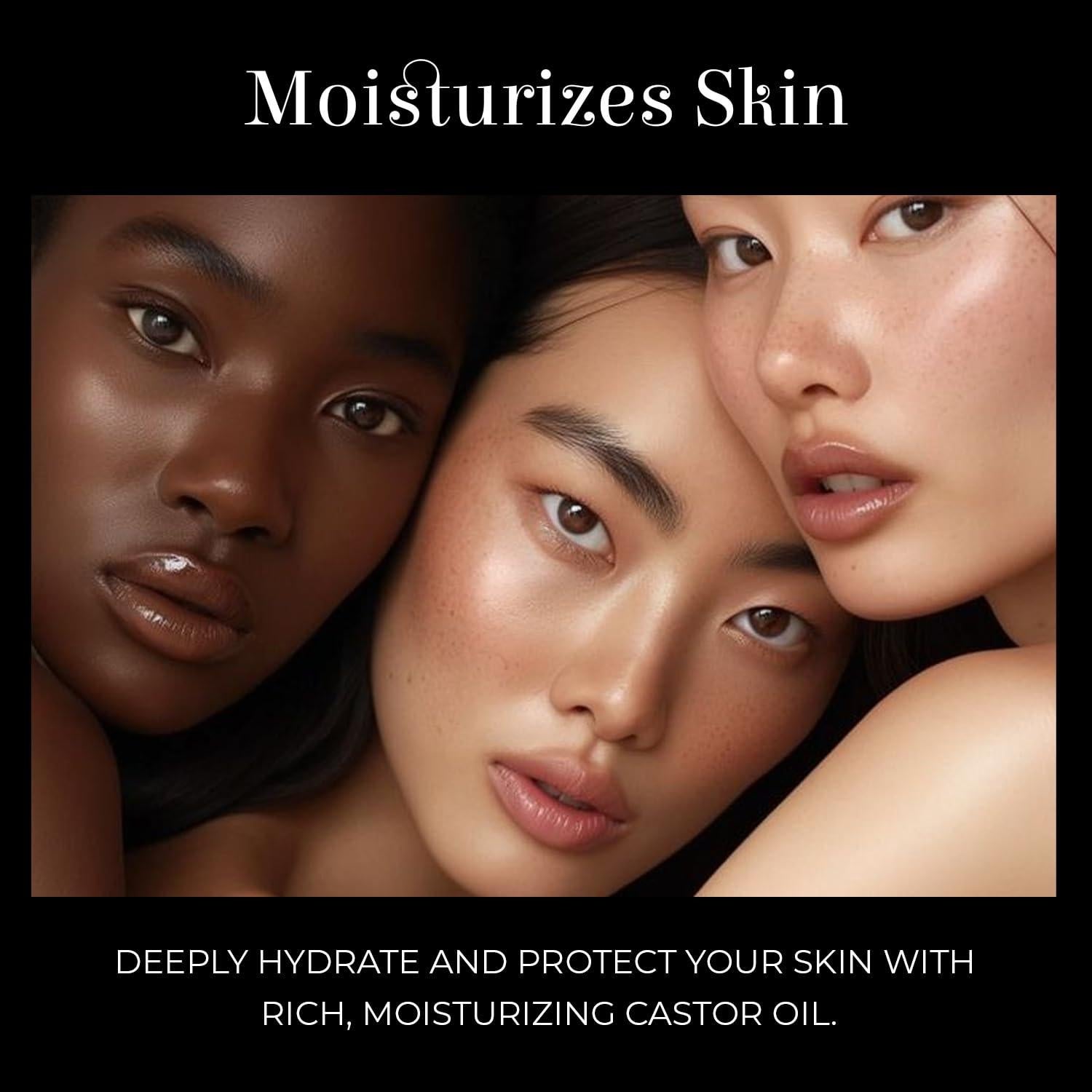 Aceite de Ricino Orgánico Allurials 60 ml - 100% Puro y Natural