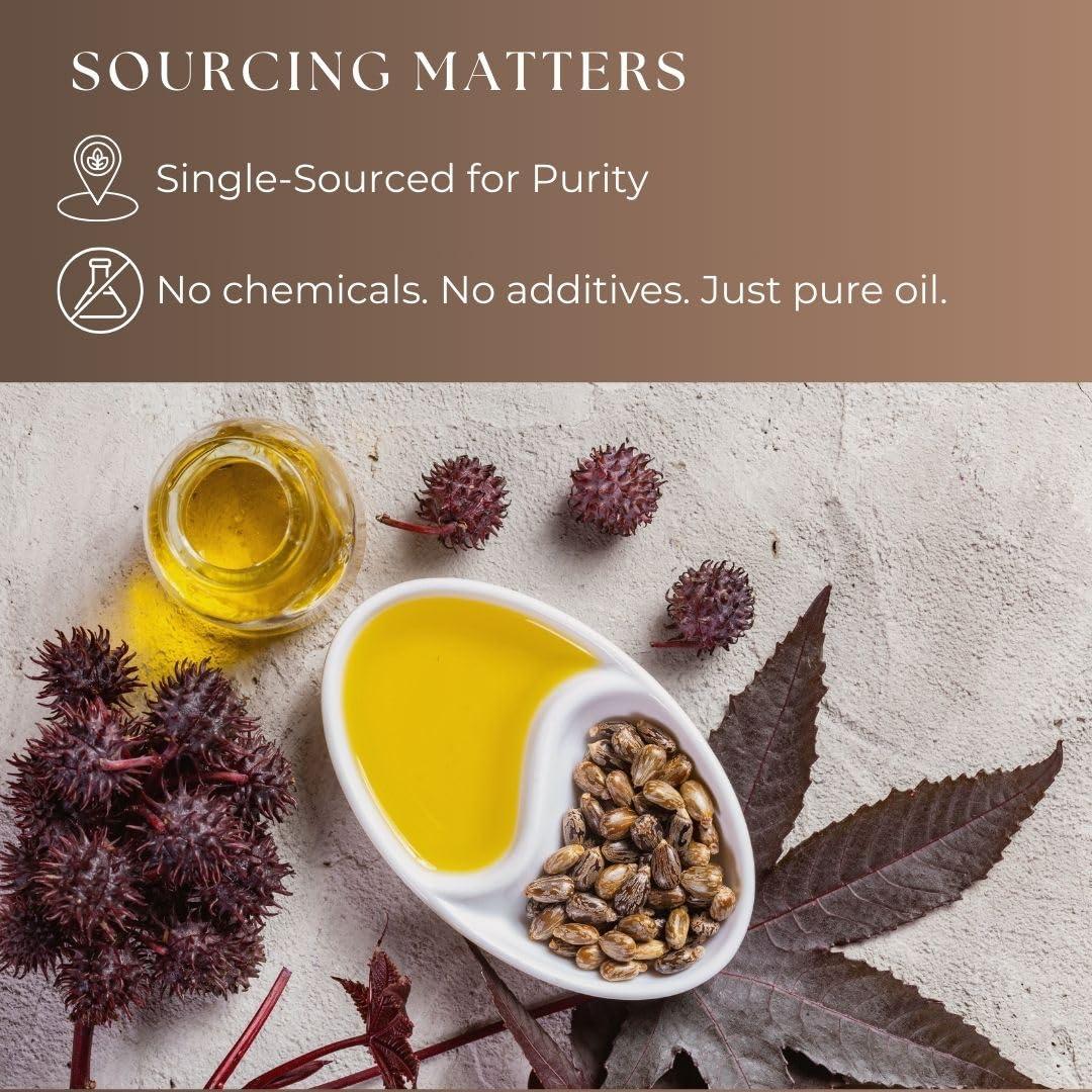 Aceite de Ricino Negro Jamaicano Orgánico Zelba 119 ml - Hidratante y Crecimiento Cabello