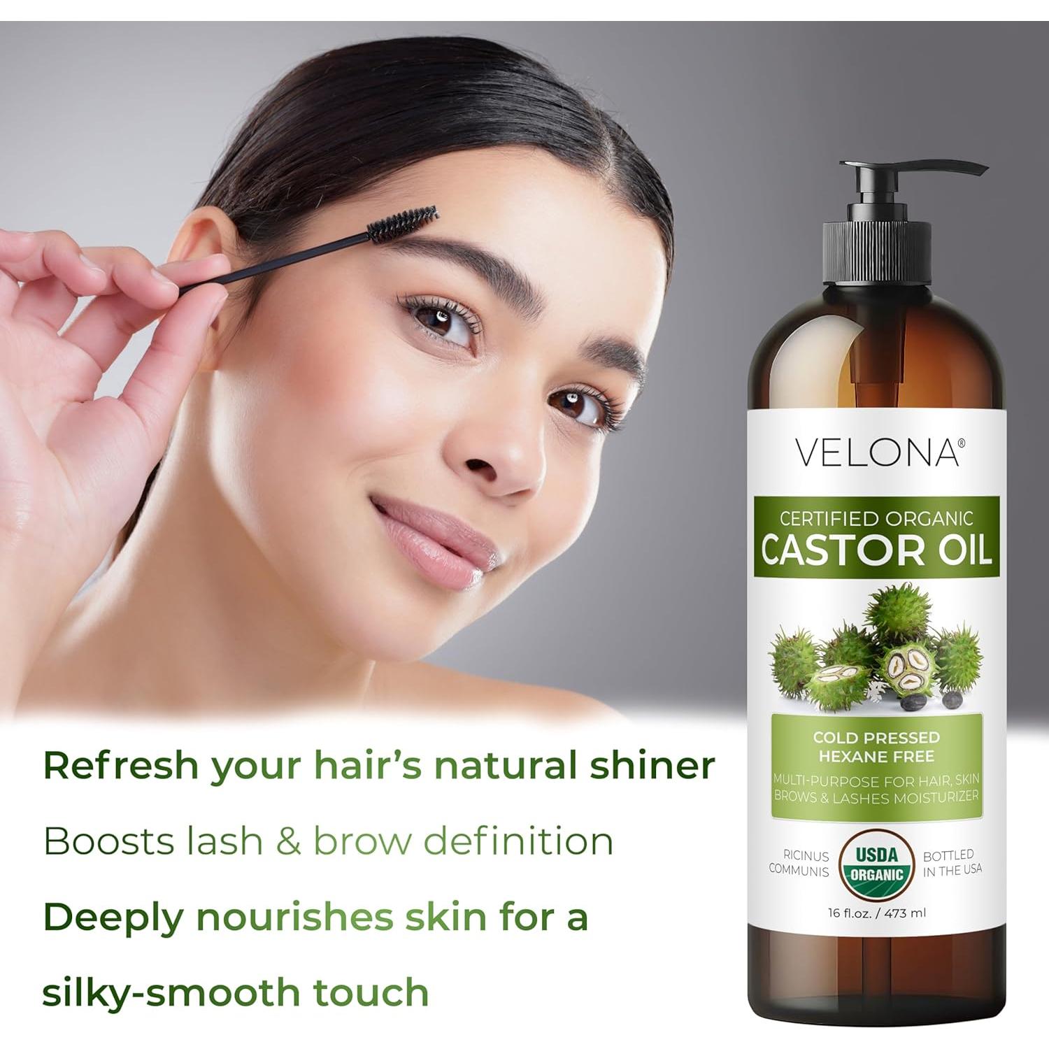 Aceite de Ricino Orgánico Velona 3.63 kg - Hidratante Natural