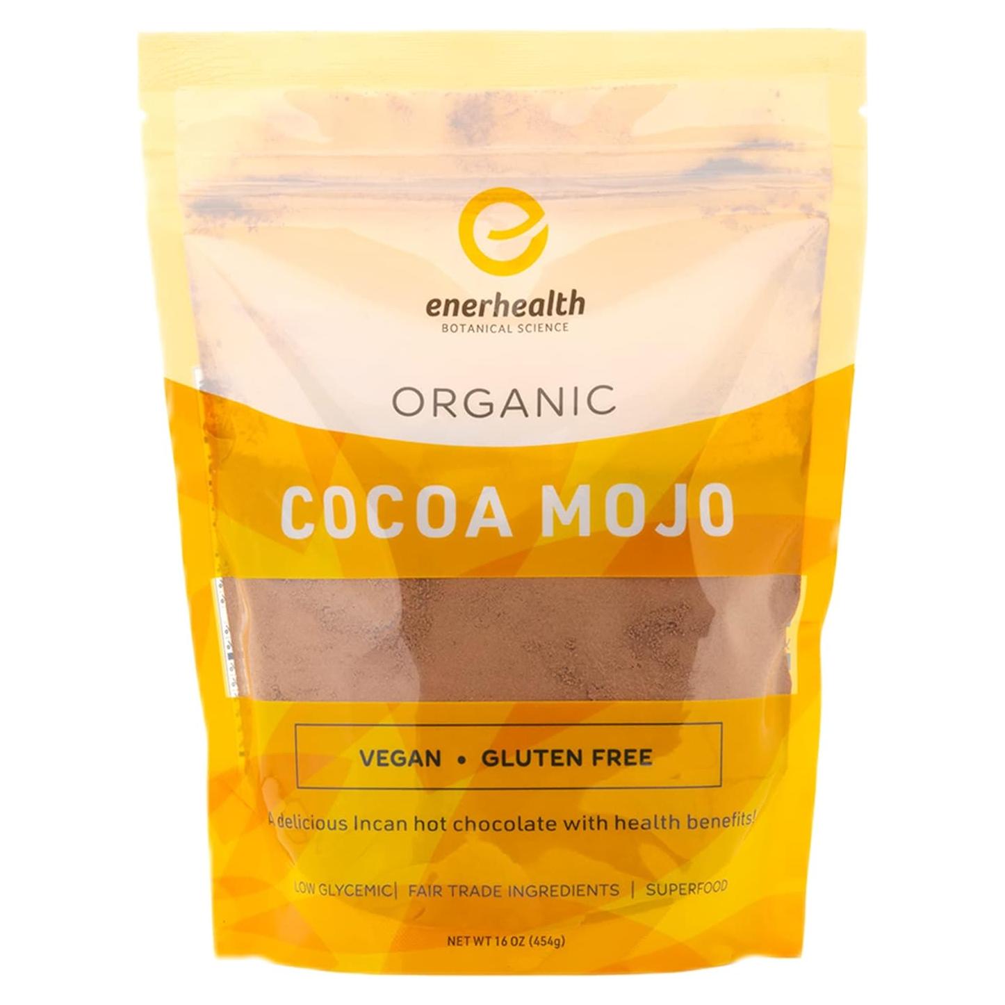 Cocoa Mojo Enerhealth Botanicals - Chocolate Caliente Orgánico 453.6g