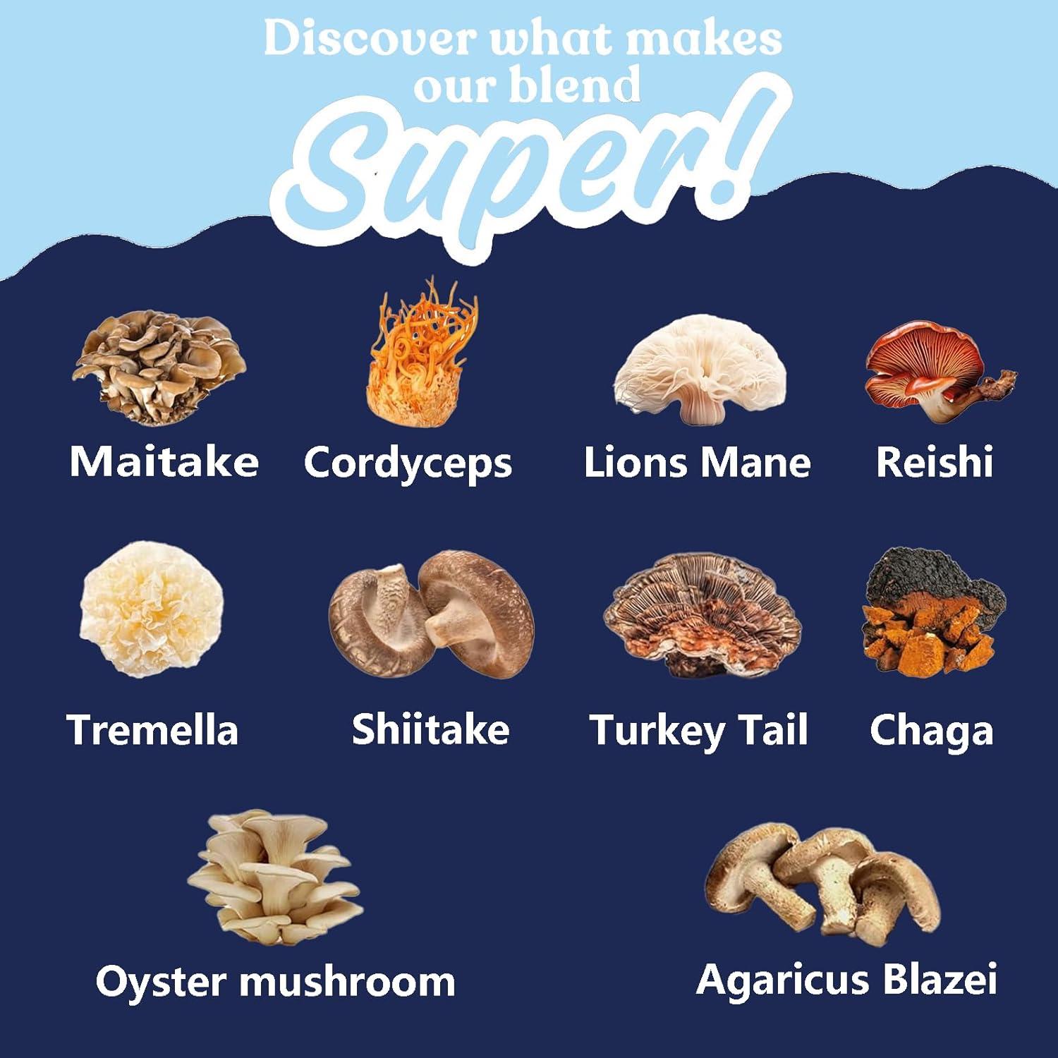 Cacao Caliente de Champiñones Suiyilary 15 Porciones Sin Azúcar