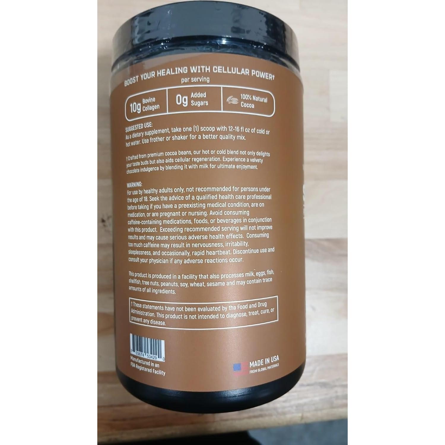 Polvo de Colágeno Bovino Stemcoa 20 Porciones Caramelo Salado