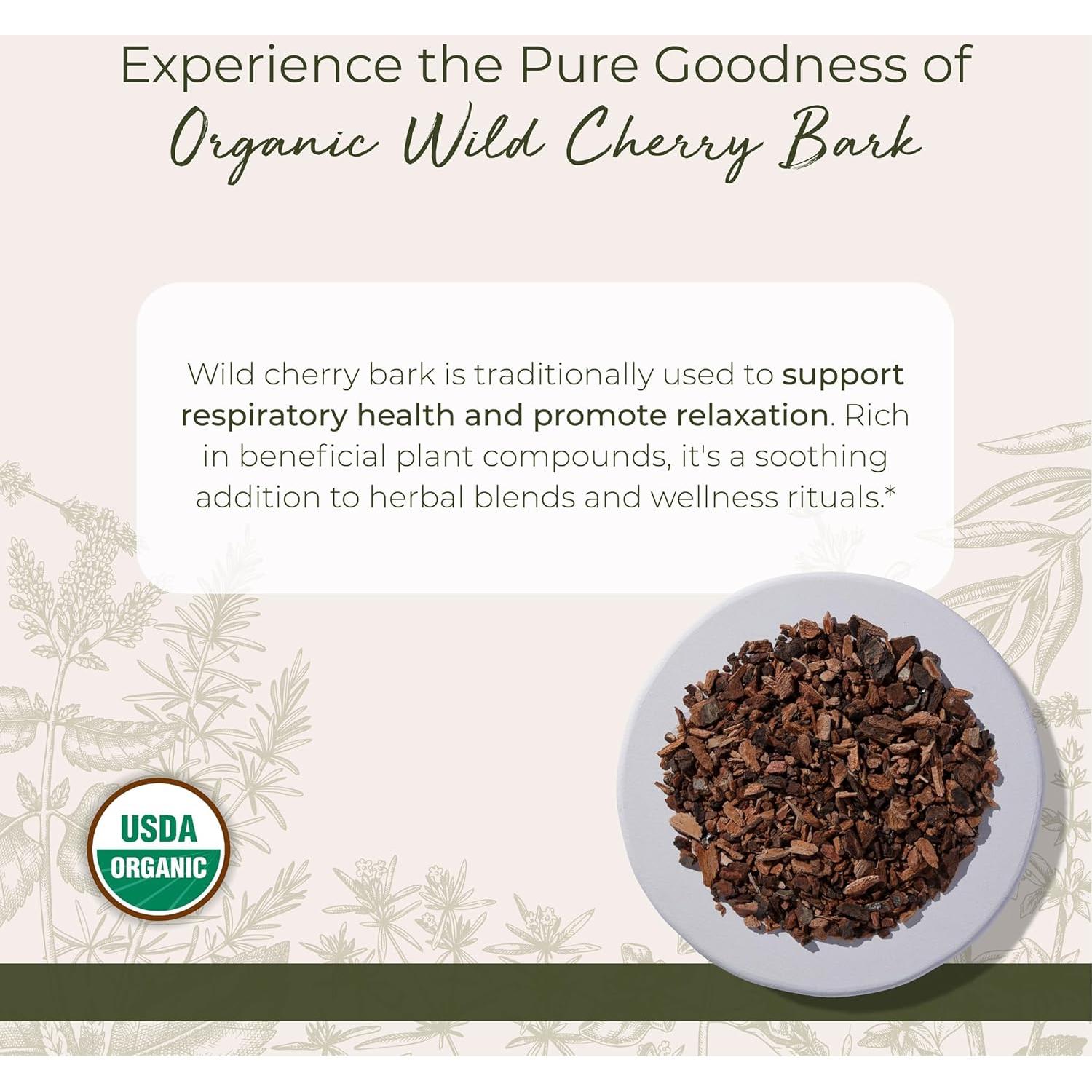 Corteza de Cereza Silvestre Orgánica 113.4g Starwest Botanicals