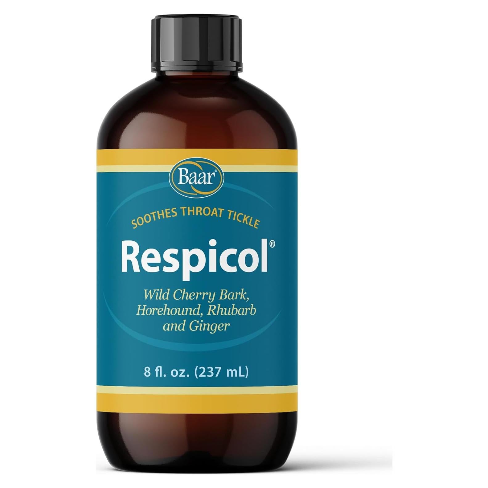 Jarabe Herbal Respicol Baar 226g - Alivio Tos y Garganta
