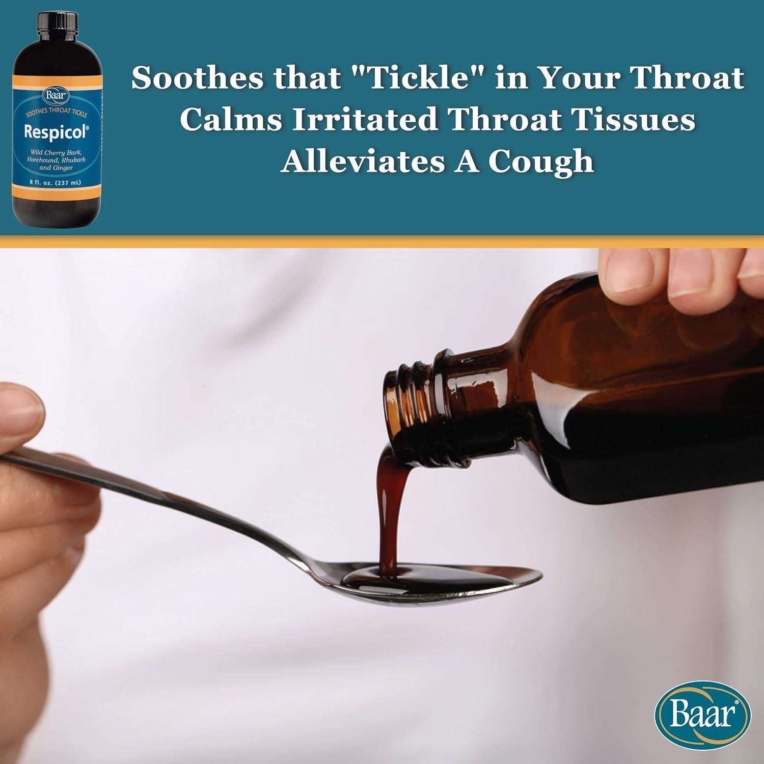 Jarabe Herbal Respicol Baar 226g - Alivio Tos y Garganta