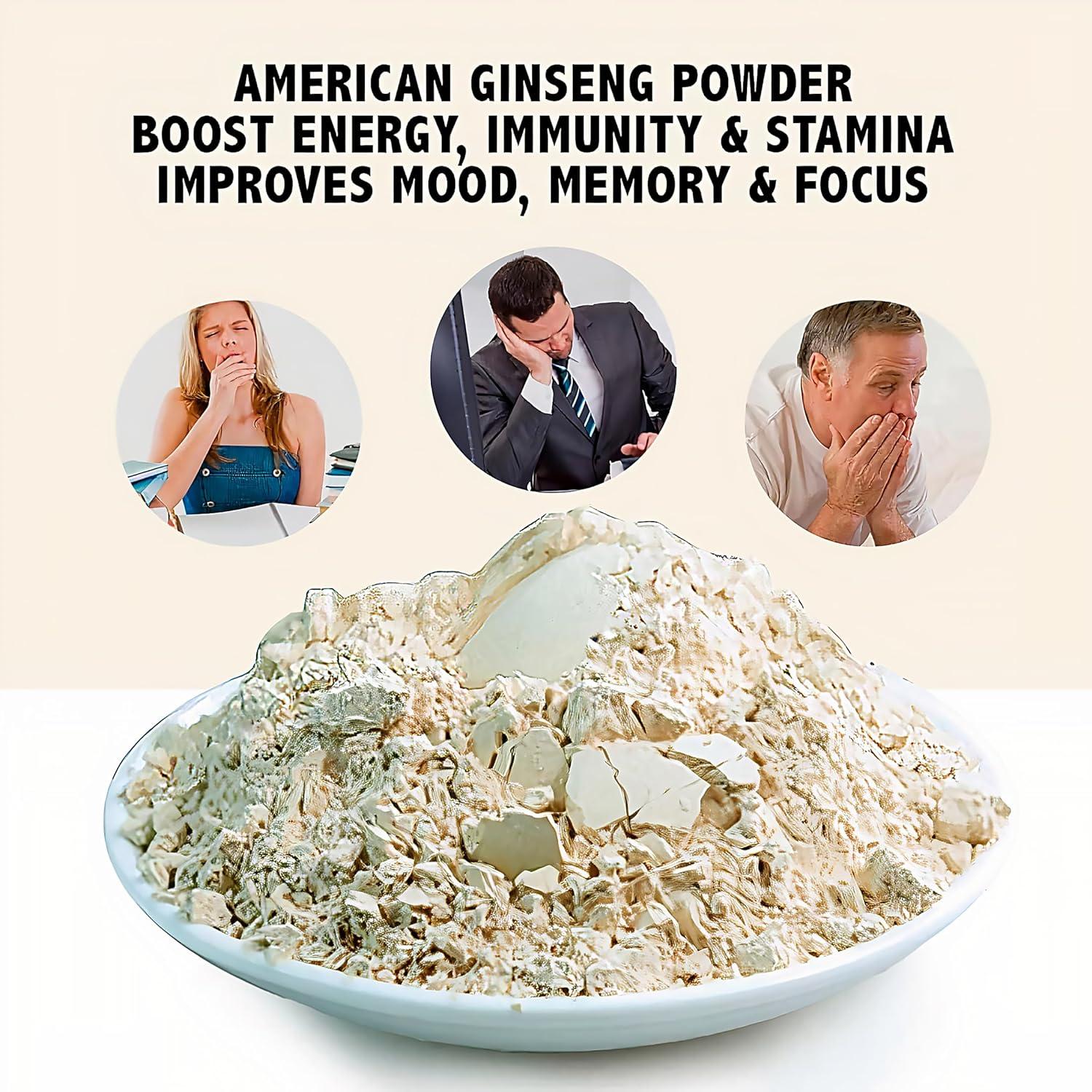 Polvo de Ginseng Americano Zen 113.4 g - Sin OGM y Gluten
