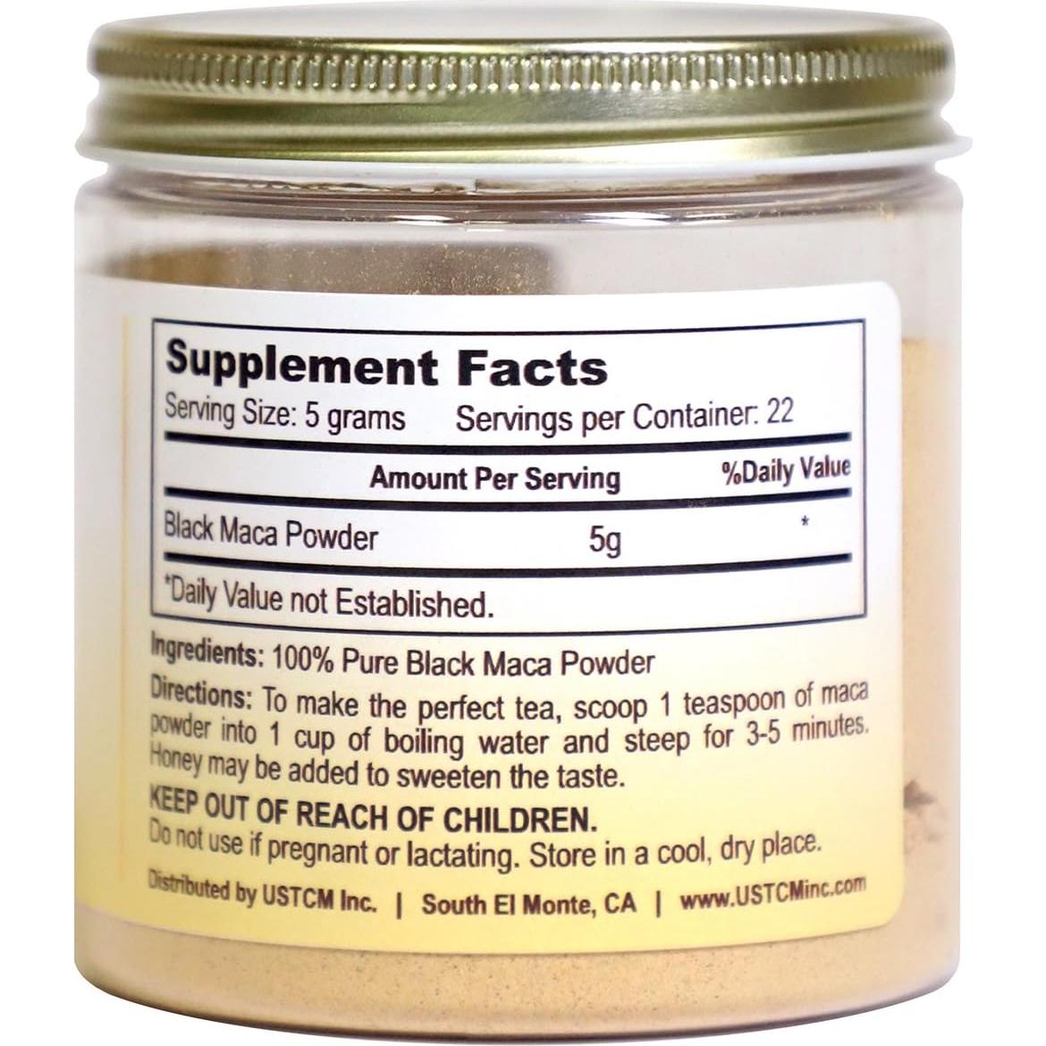 Polvo de Ginseng Americano USTCM 113.4 g 120 Mallas Puro