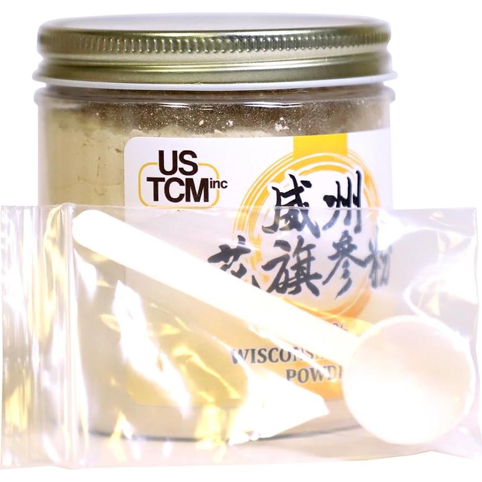 Polvo de Ginseng Americano USTCM 113.4 g 120 Mallas Puro