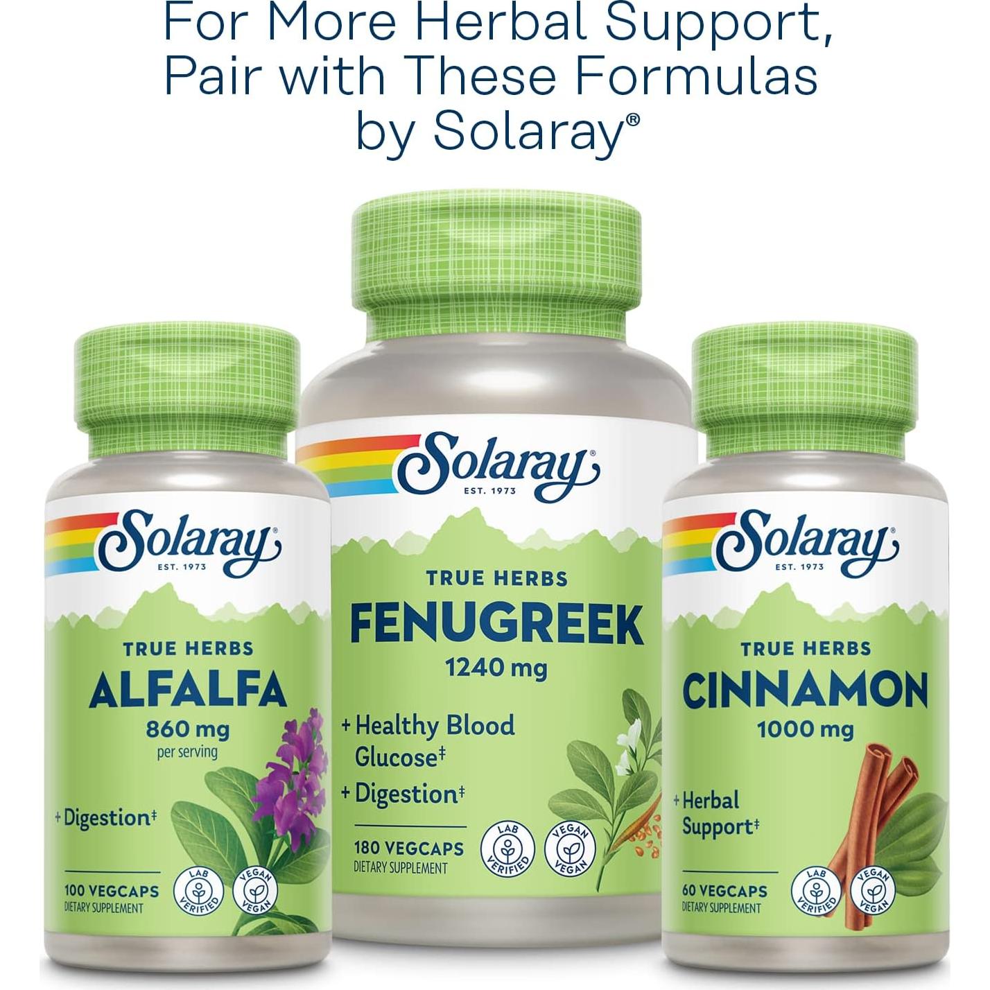 Cápsulas de Nopal Solaray 500 mg - 100 VegCaps Antioxidantes