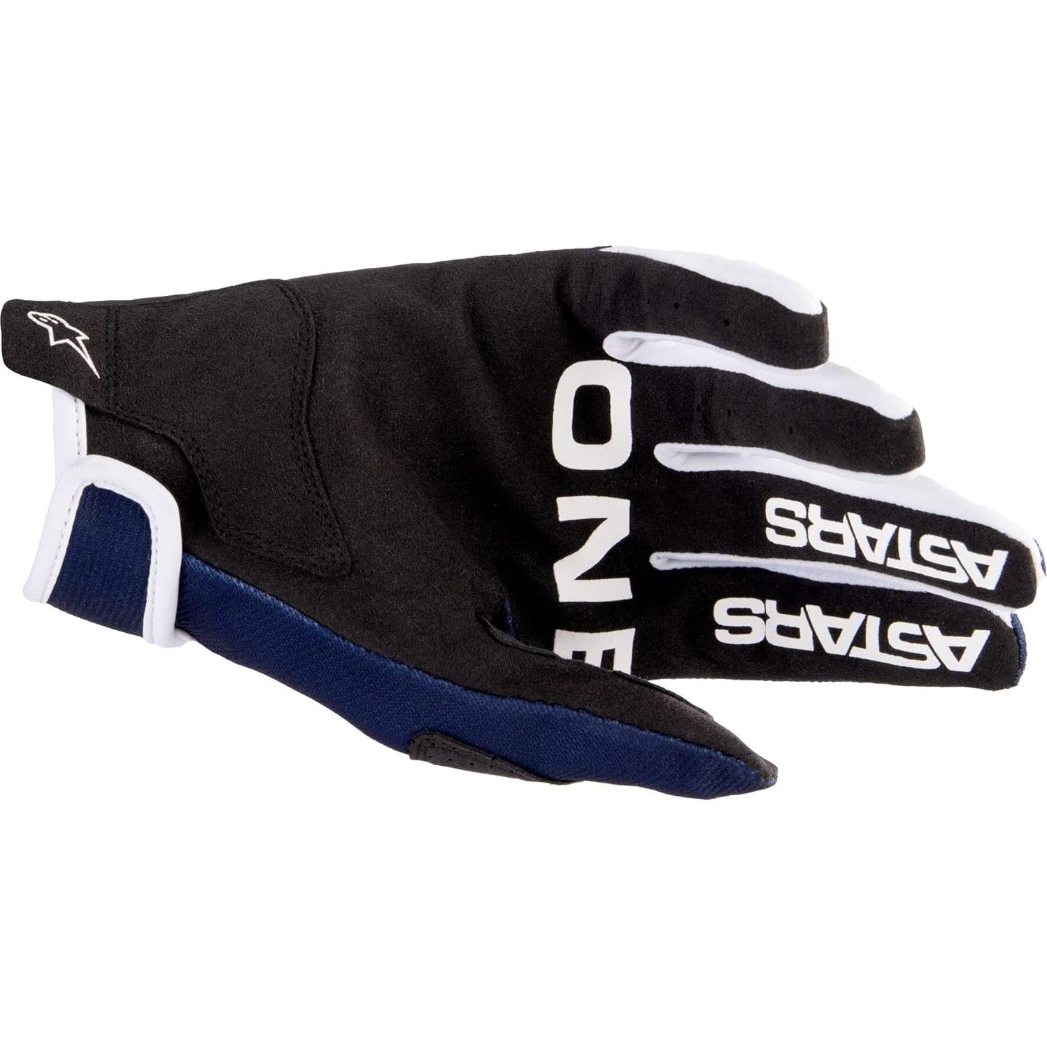 Guantes Radar Alpinestars Marina/Blanco Talla Pequeña