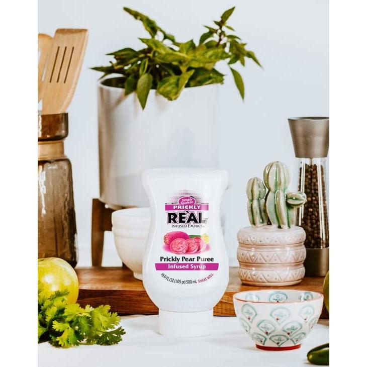 Jarabe Infundido de Pera Espinosa Reál - 3 Botellas de 500 ml