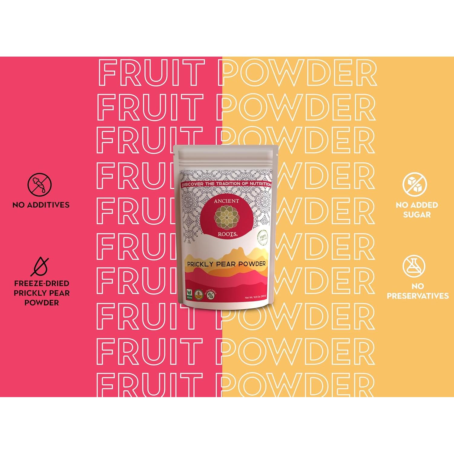 Polvo de Pera Espinosa Raíces Antiguas 298g - 100% Natural