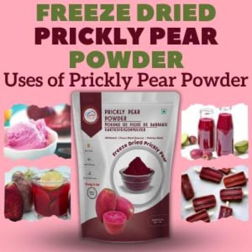 Polvo de Pera Espinosa Deshidratado FzyEzy 50 g | Sin Azúcares