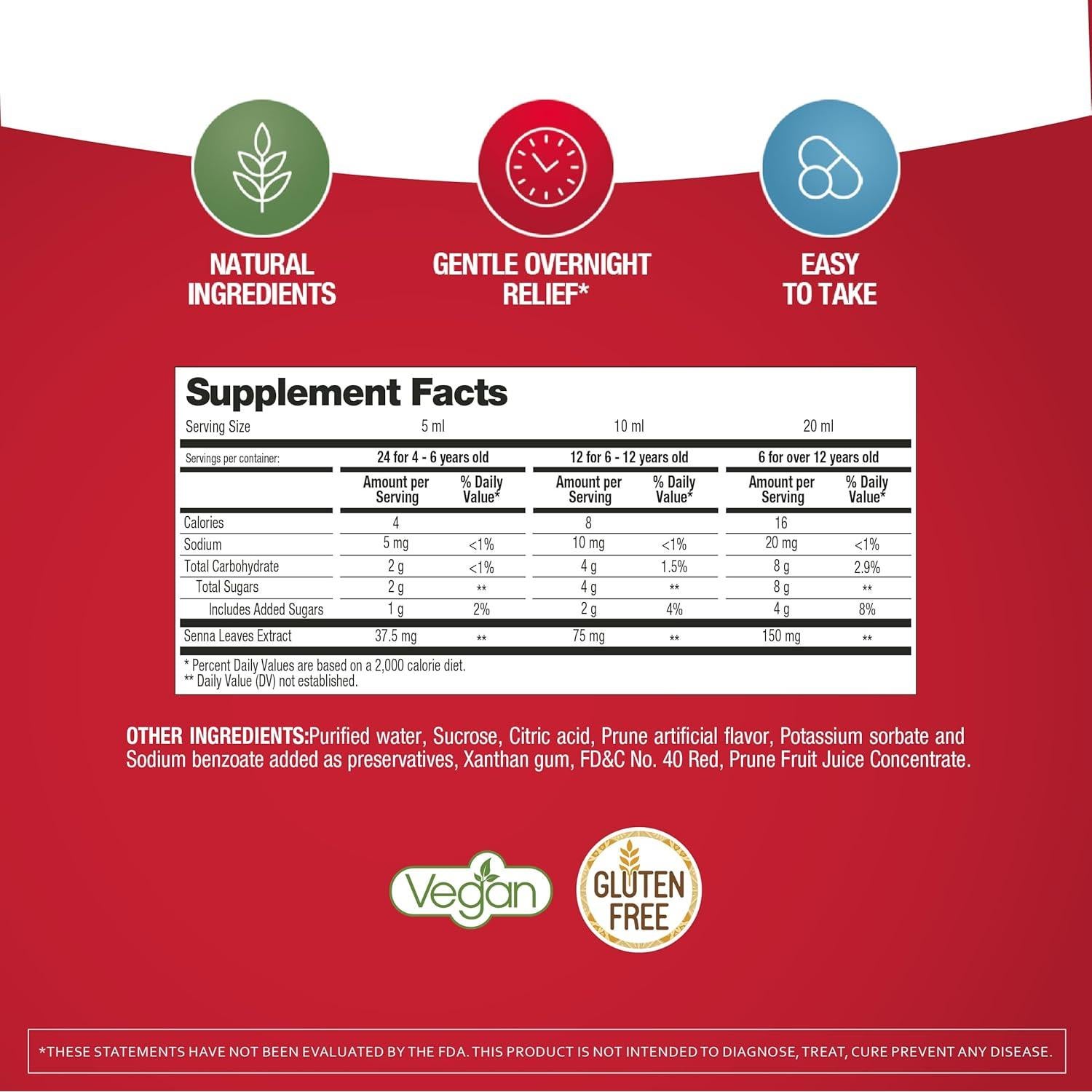 Prunelax Laxante Líquido para Niños 120 ml - Alivio Suave