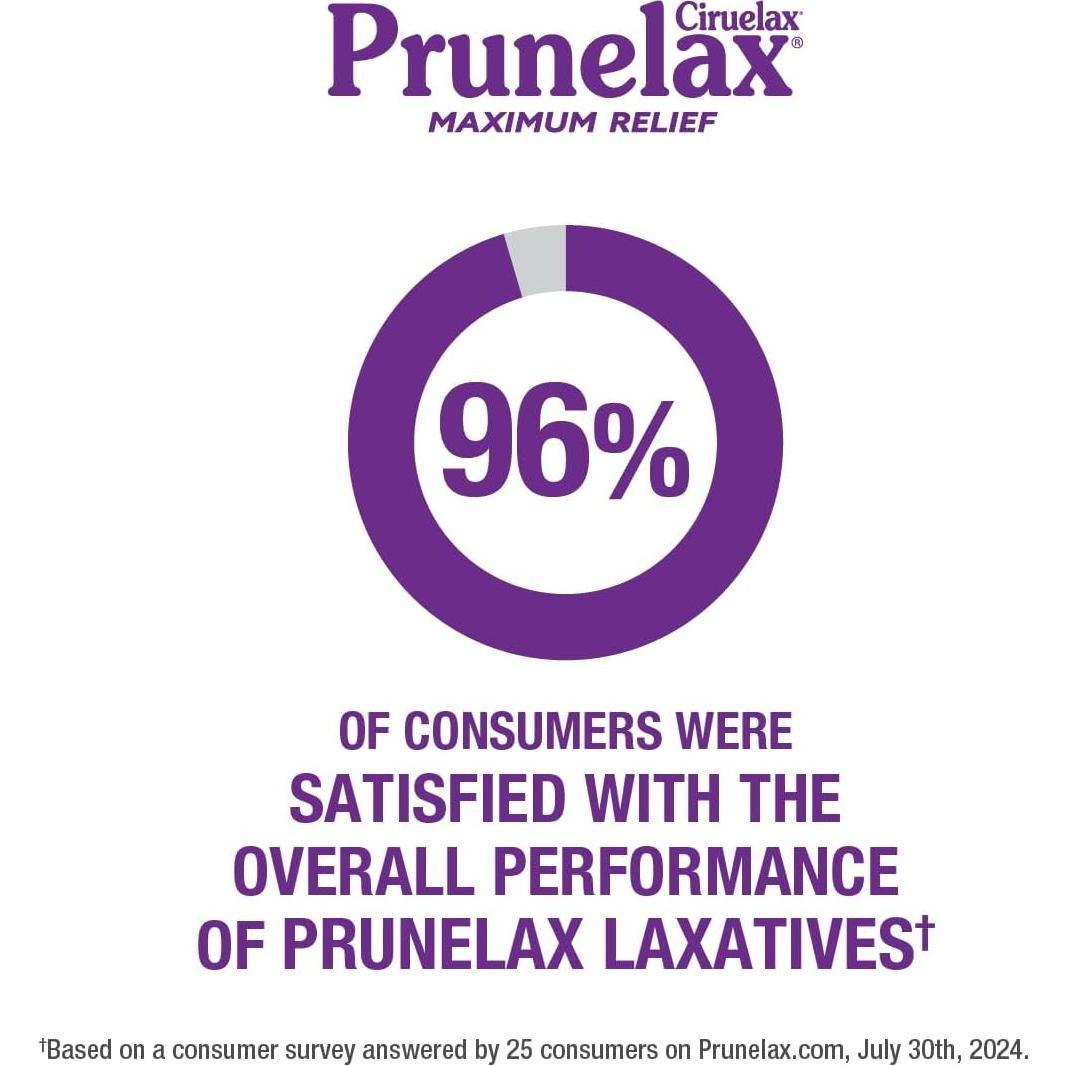 Prunelax Máximo Alivio Laxante Vegano 100 Tabletas Senna