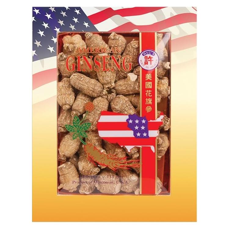 Raíces de Ginseng Americano Hsu 113.4g - Té Herbal Premium