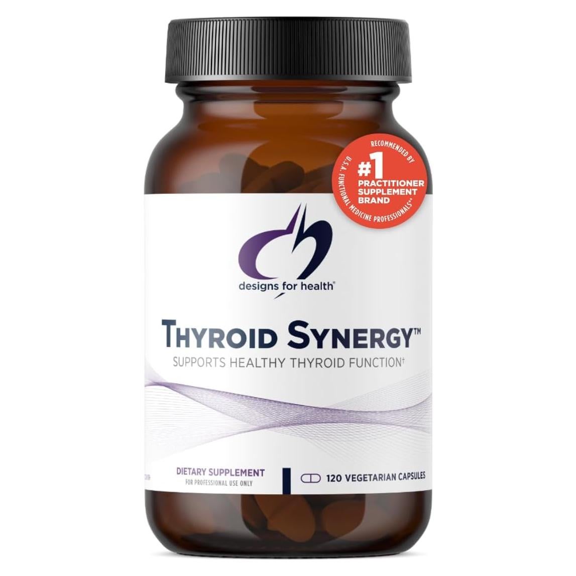 Suplemento Vegano para Tiroides Diseños para la Salud - 120 Cápsulas
