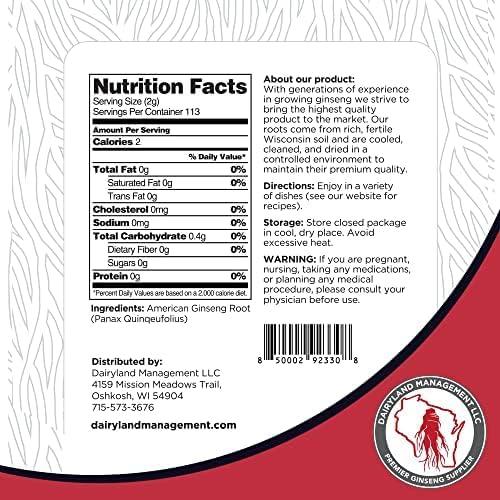Raíz de Ginseng Americano Dairyland 113.4 g - Sin Gluten