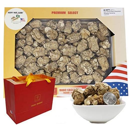 Raíces de Ginseng Americano Grado A DABC EAGLE 0.45kg