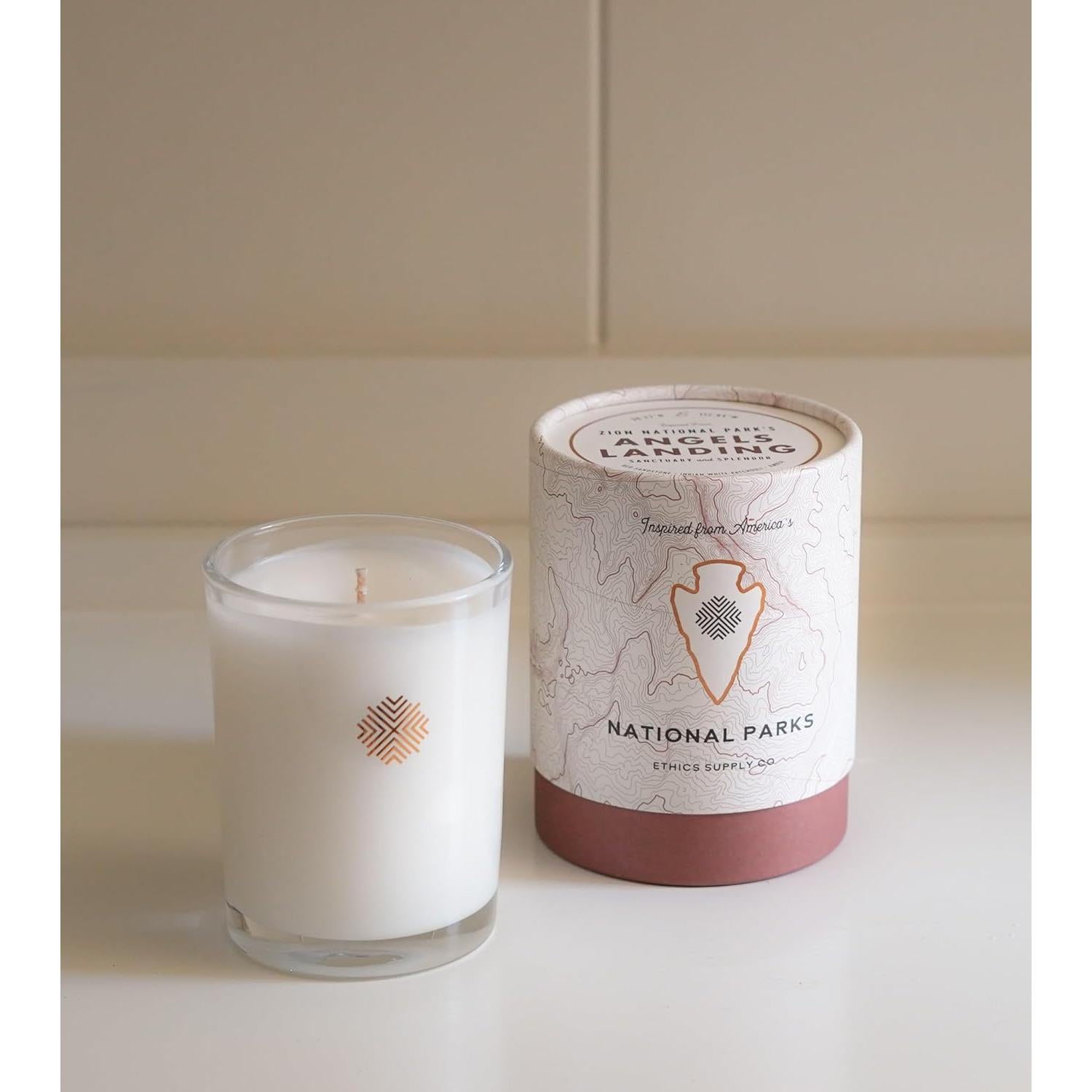 Vela Aromática Ethics Supply Co. Angels Landing 311g - Cera Natural