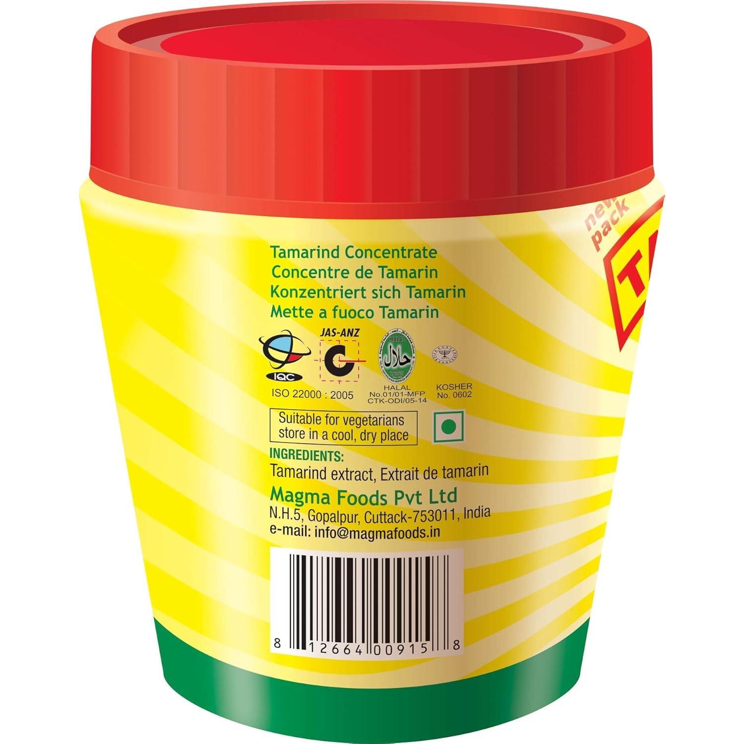 Concentrado de Tamarindo Tamicon 200 g | Pasta Ácida para Cocinar