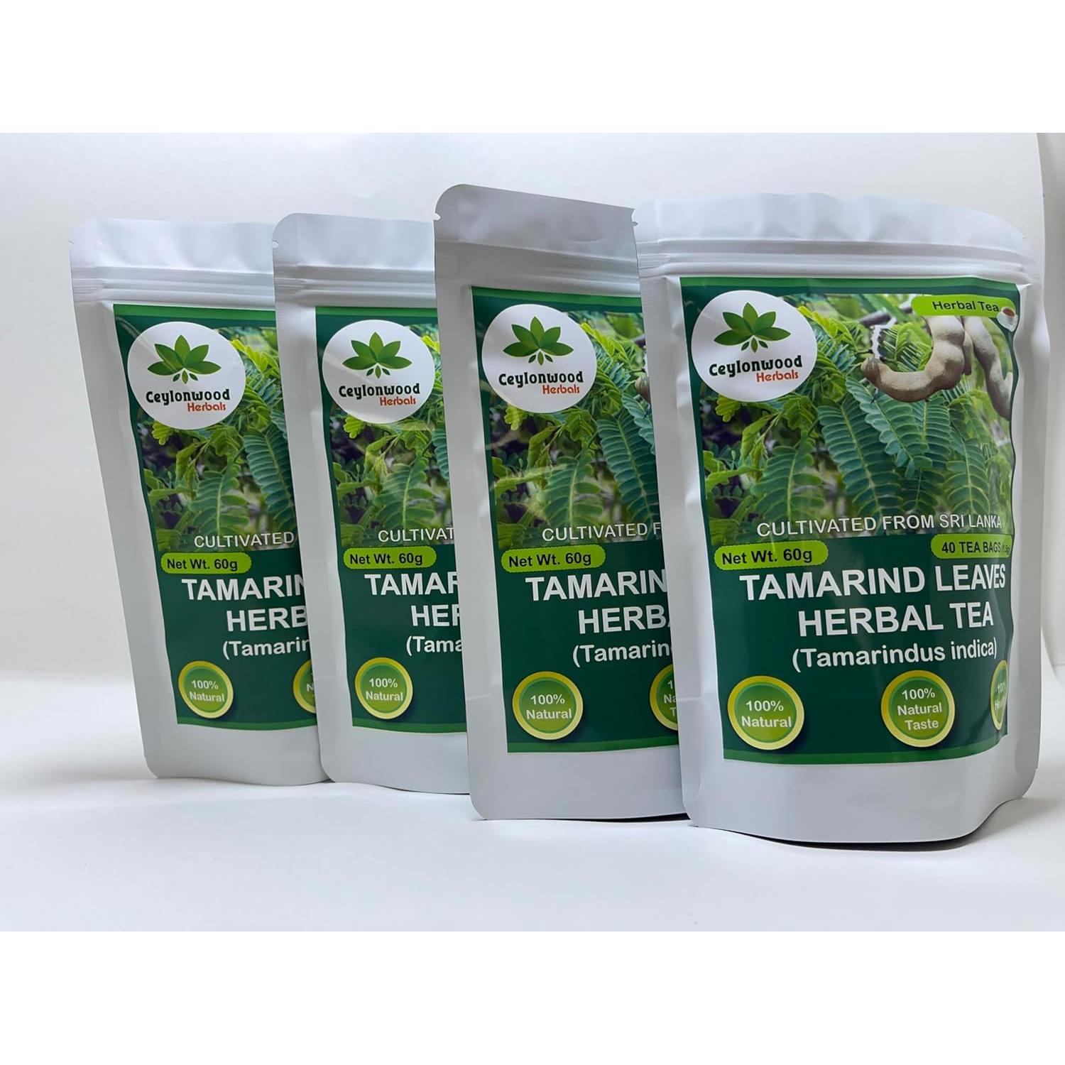 Té de Hojas de Tamarindo Orgánico Ceylonwood - 40 Bolsas 1.5g