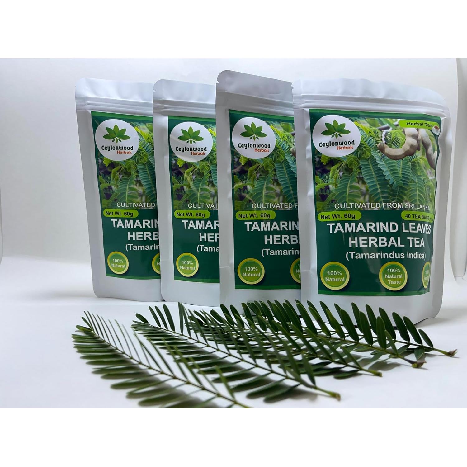 Té de Hojas de Tamarindo Orgánico Ceylonwood - 40 Bolsas 1.5g