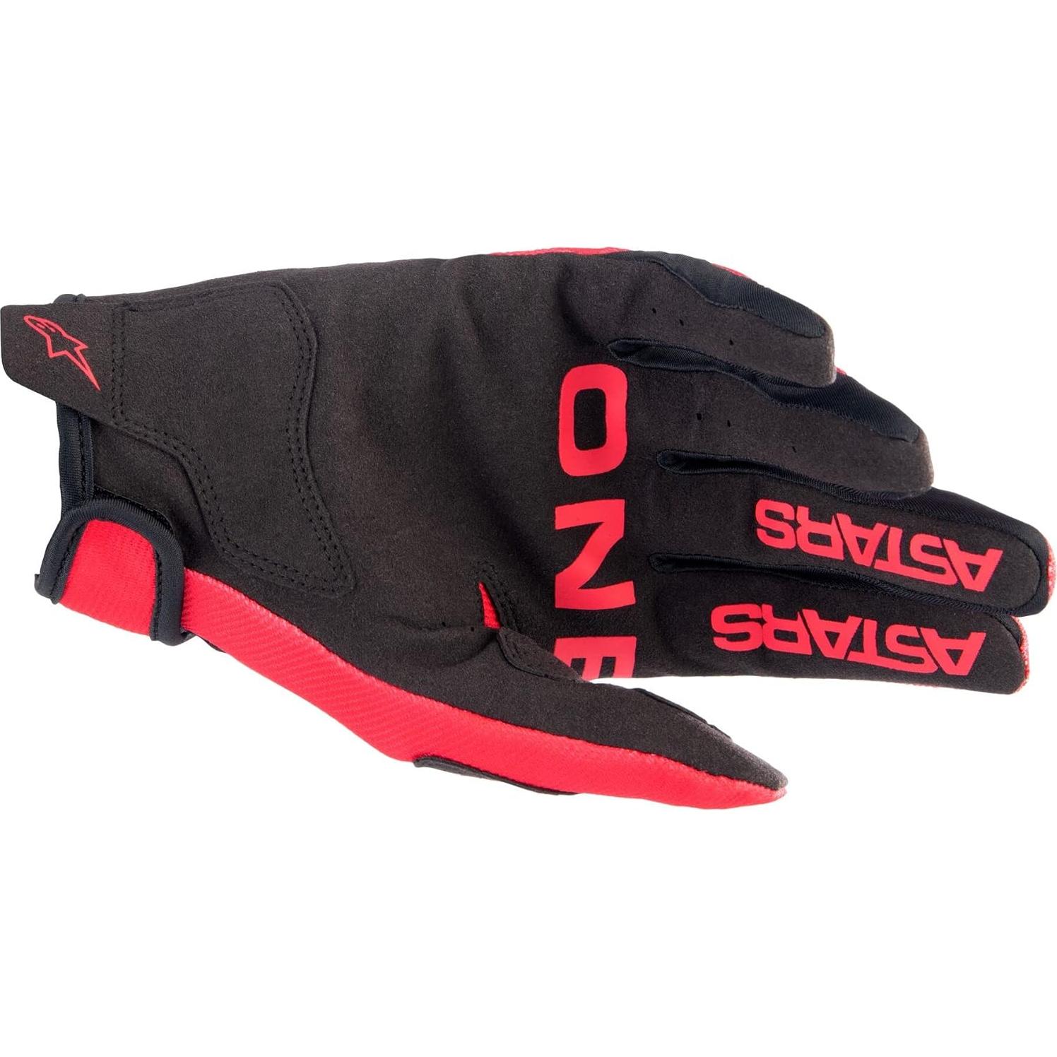 Guantes Radar Alpinestars Rojo/Blanco Pequeño